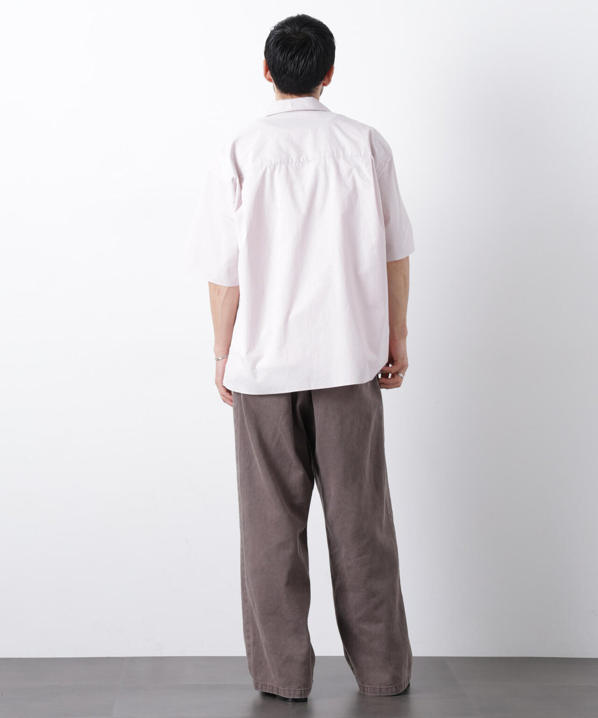 「OtoNANO」 タイプライター ウォッシュシャツ 6686121218