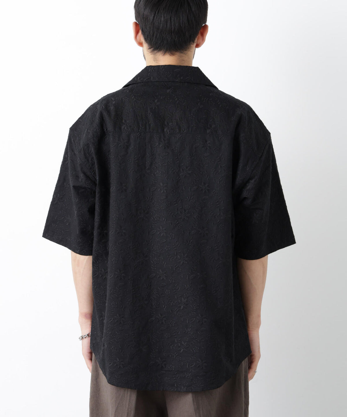 「OtoNANO」×masoret総柄刺繍シャツ(セットアップ可) 6686121222