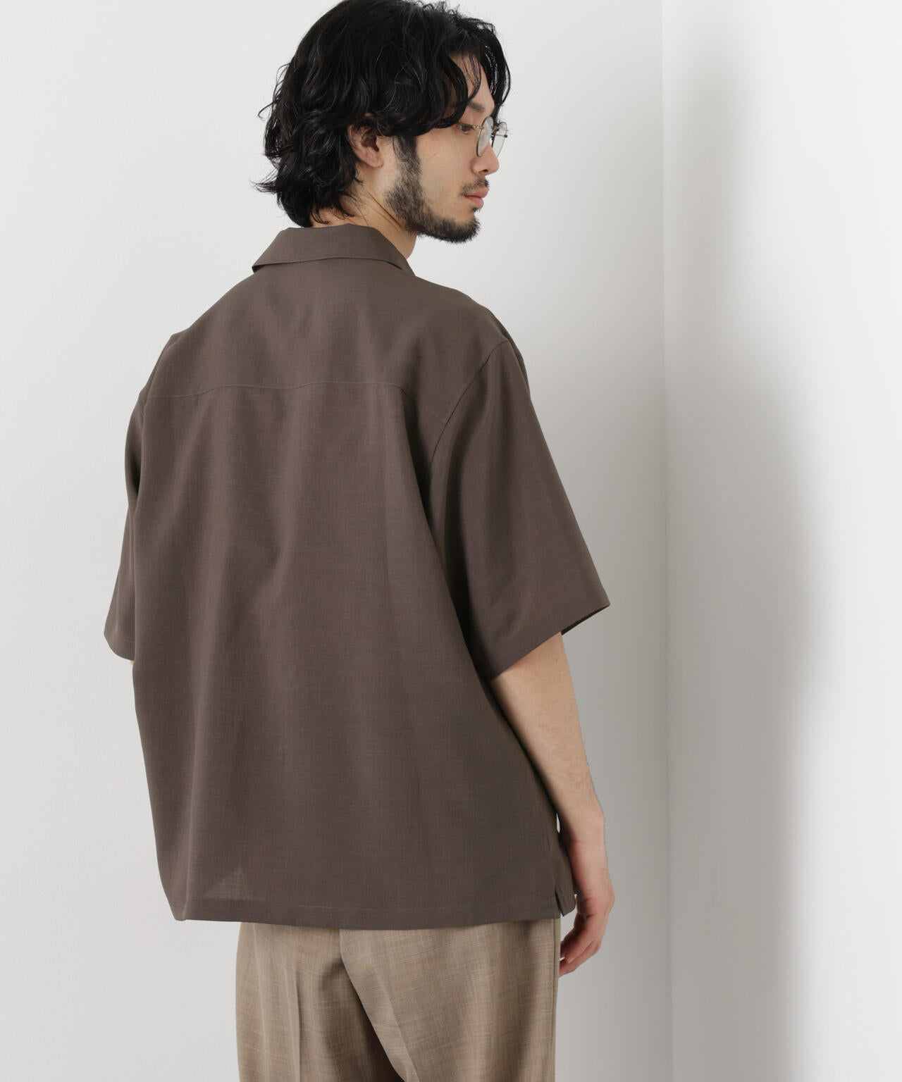 「メランジドライ」ZIPシャツブルゾン(セットアップ可) 6686121225