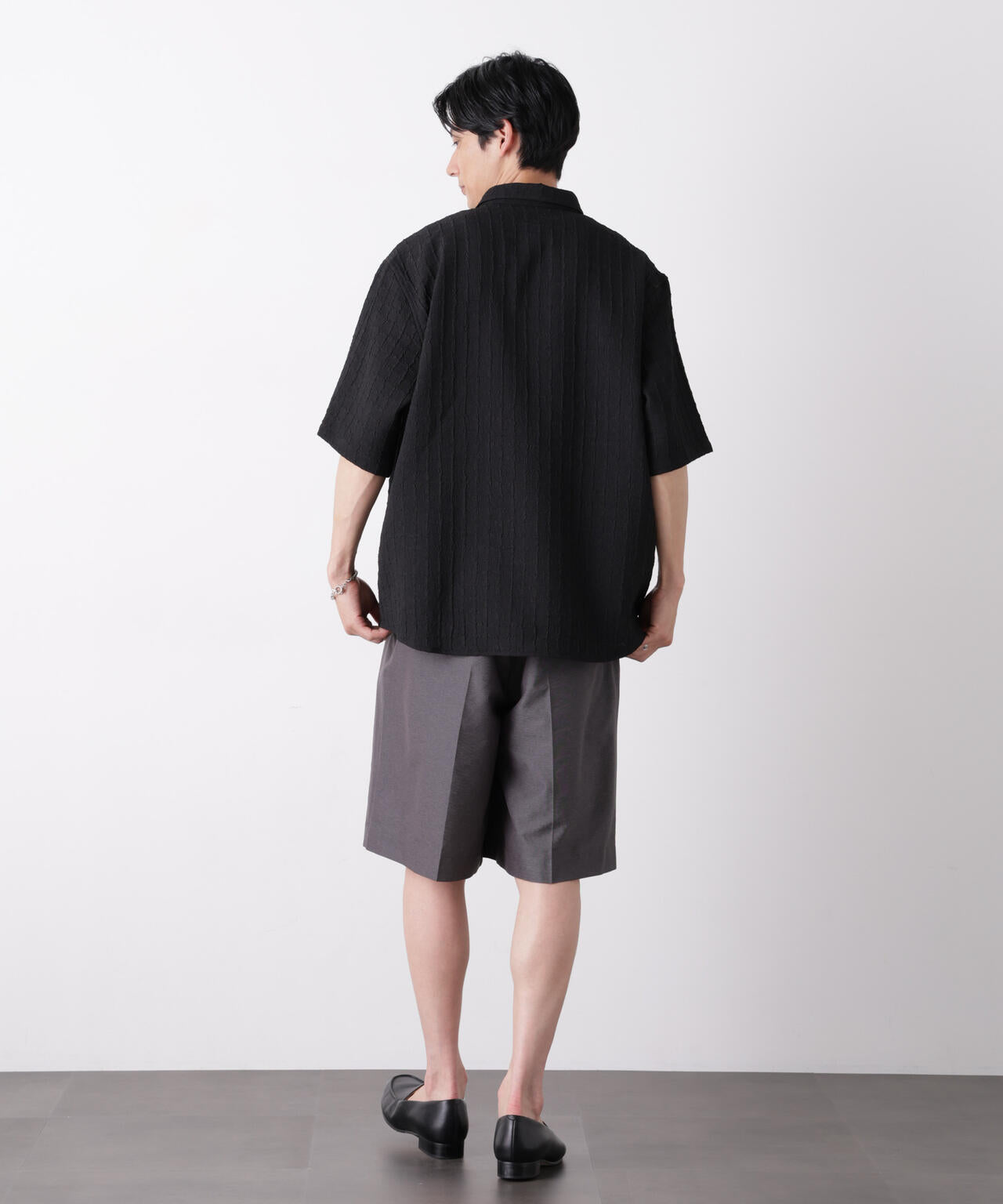ふくれ二重織シャツ 6686121233