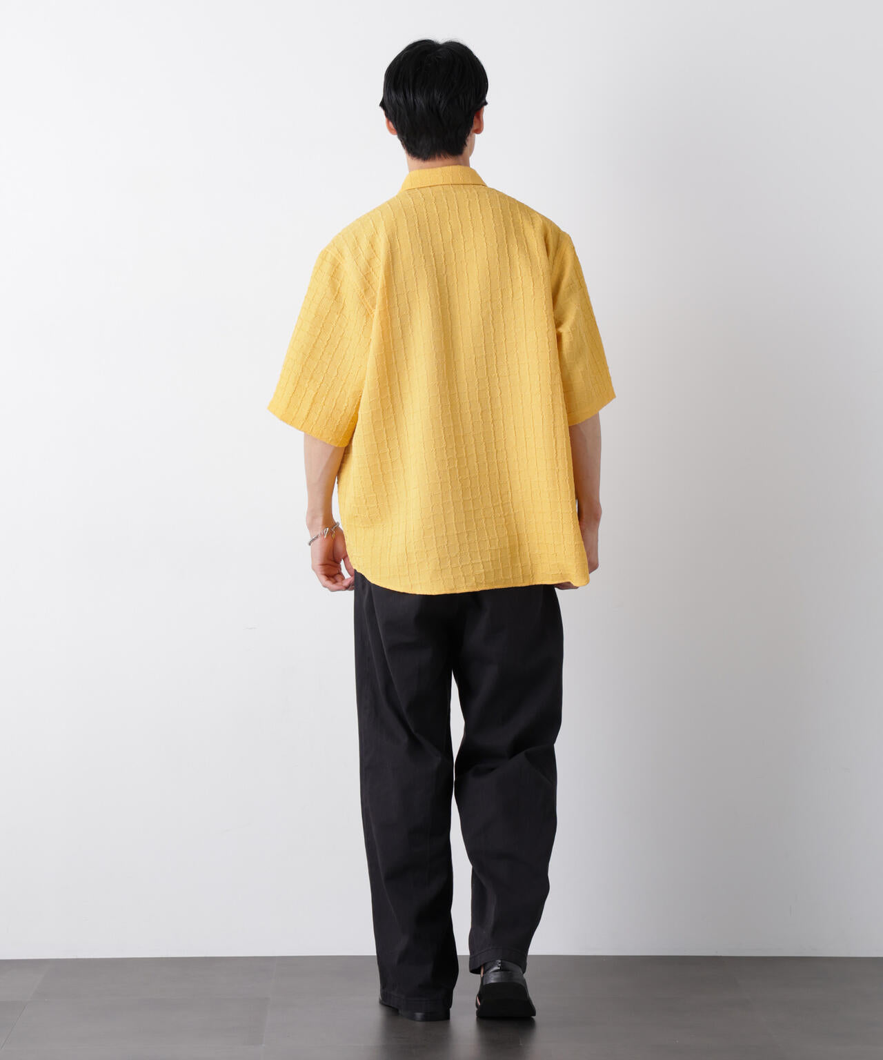 ふくれ二重織シャツ 6686121233
