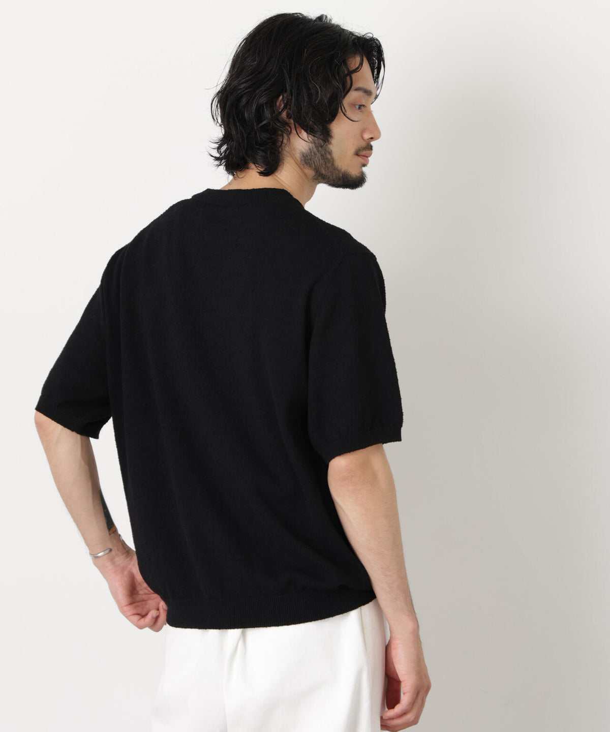 C/Ny ブークレ クルーネックニットTEE 6686122211