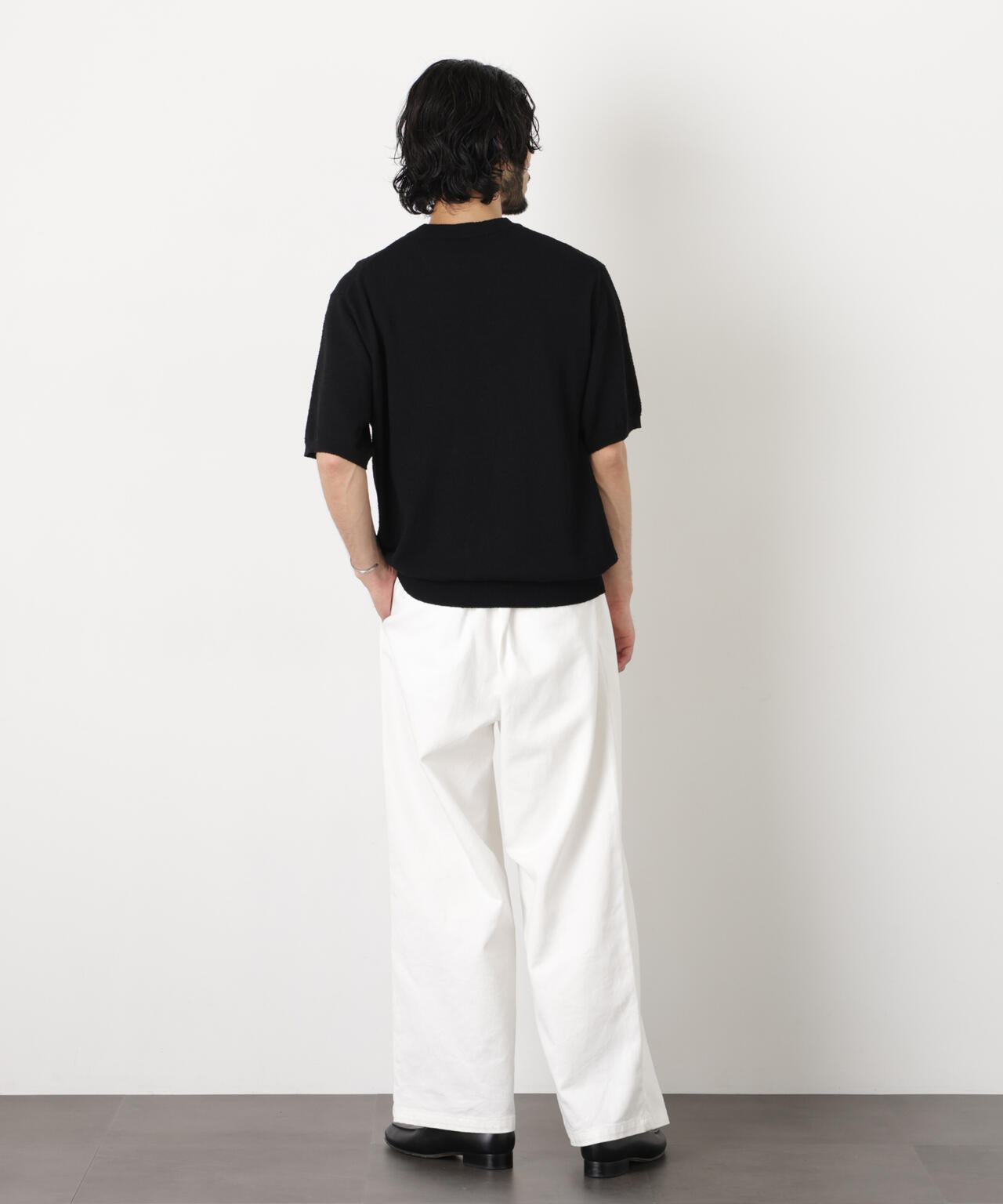 C/Ny ブークレ クルーネックニットTEE 6686122211