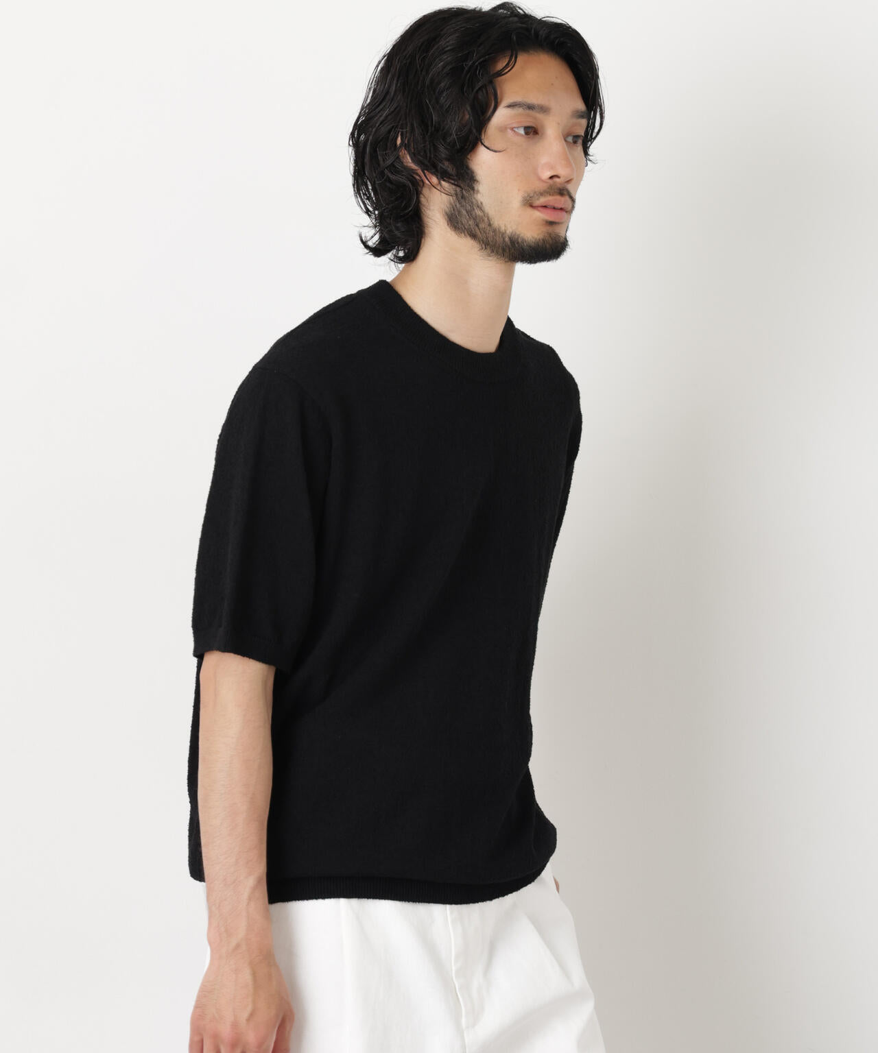 C/Ny ブークレ クルーネックニットTEE 6686122211