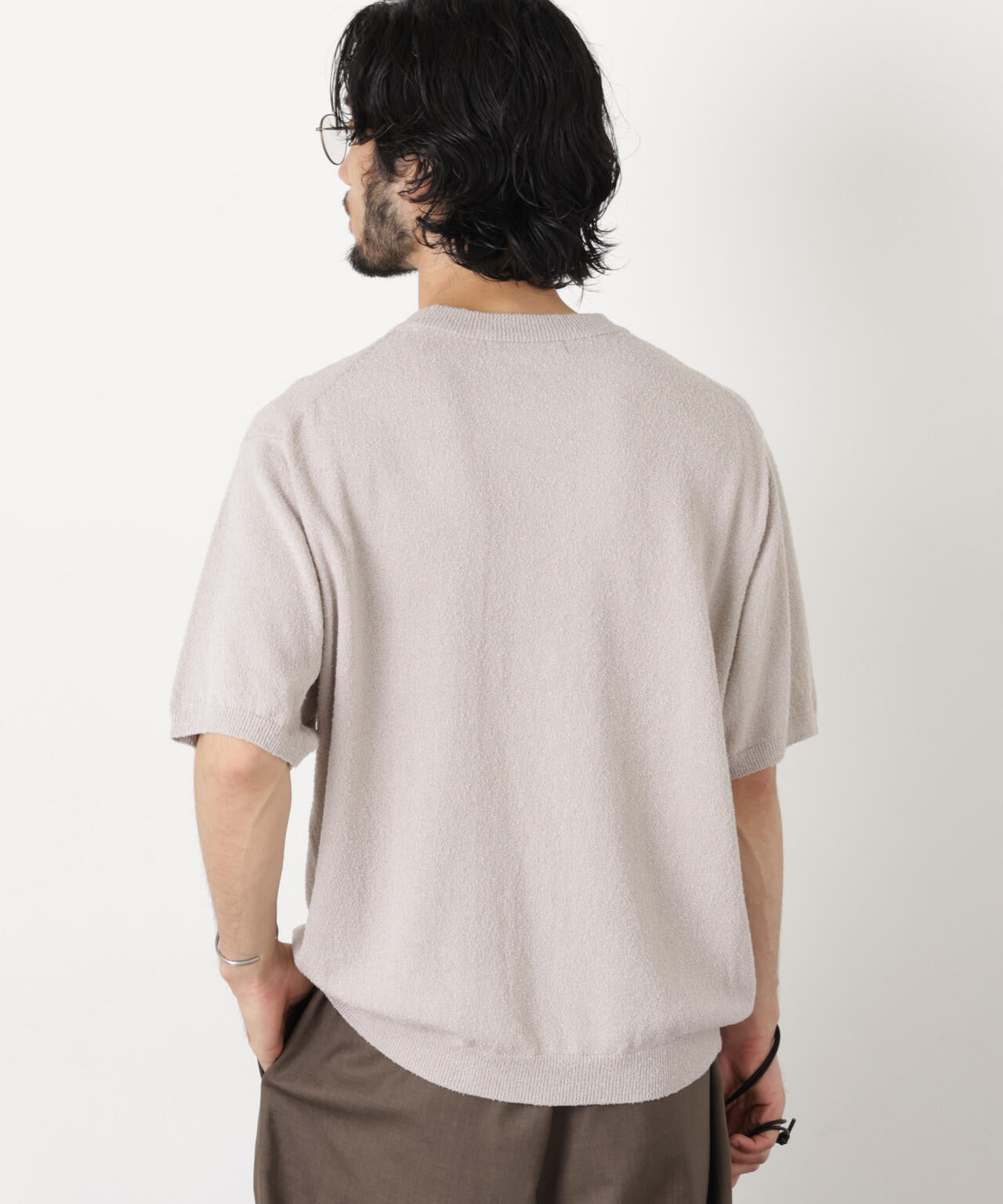 C/Ny ブークレ クルーネックニットTEE 6686122211