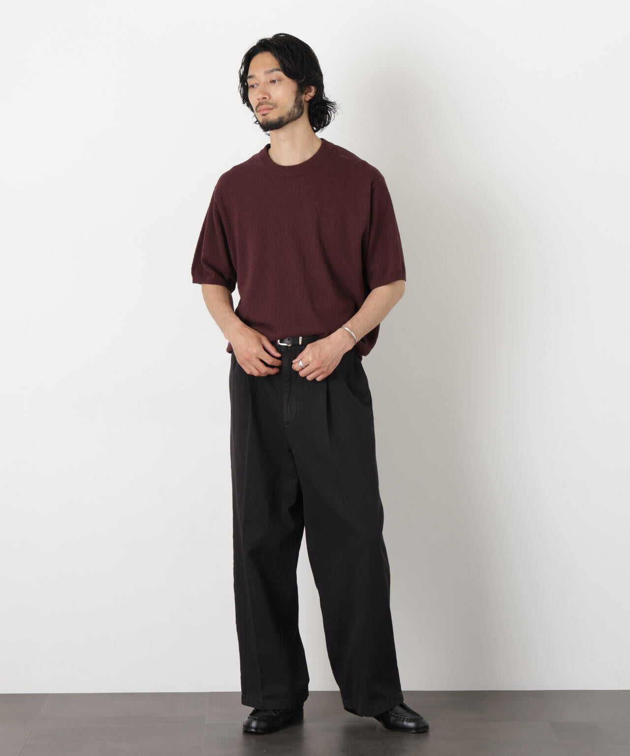 C/Ny ブークレ クルーネックニットTEE 6686122211