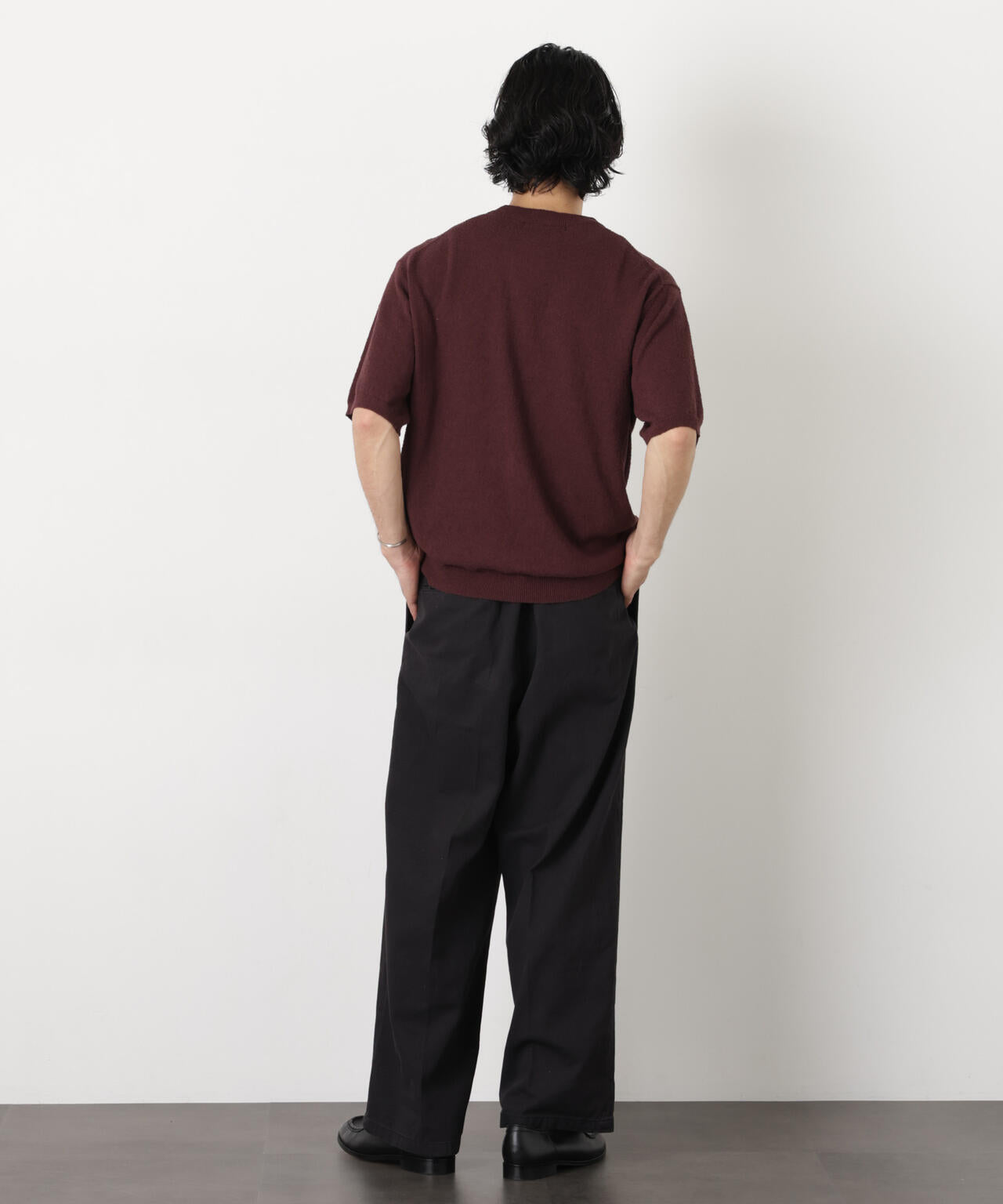 C/Ny ブークレ クルーネックニットTEE 6686122211