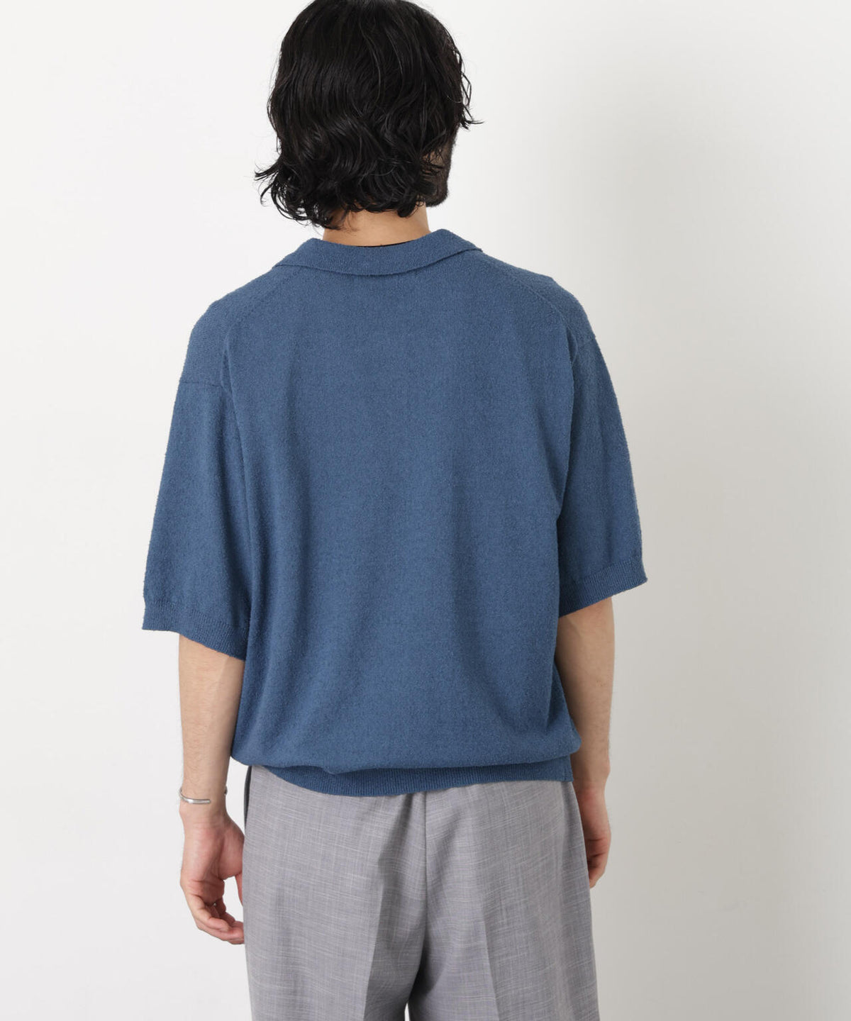 C/Ny ブークレ ニットポロシャツ 6686122212