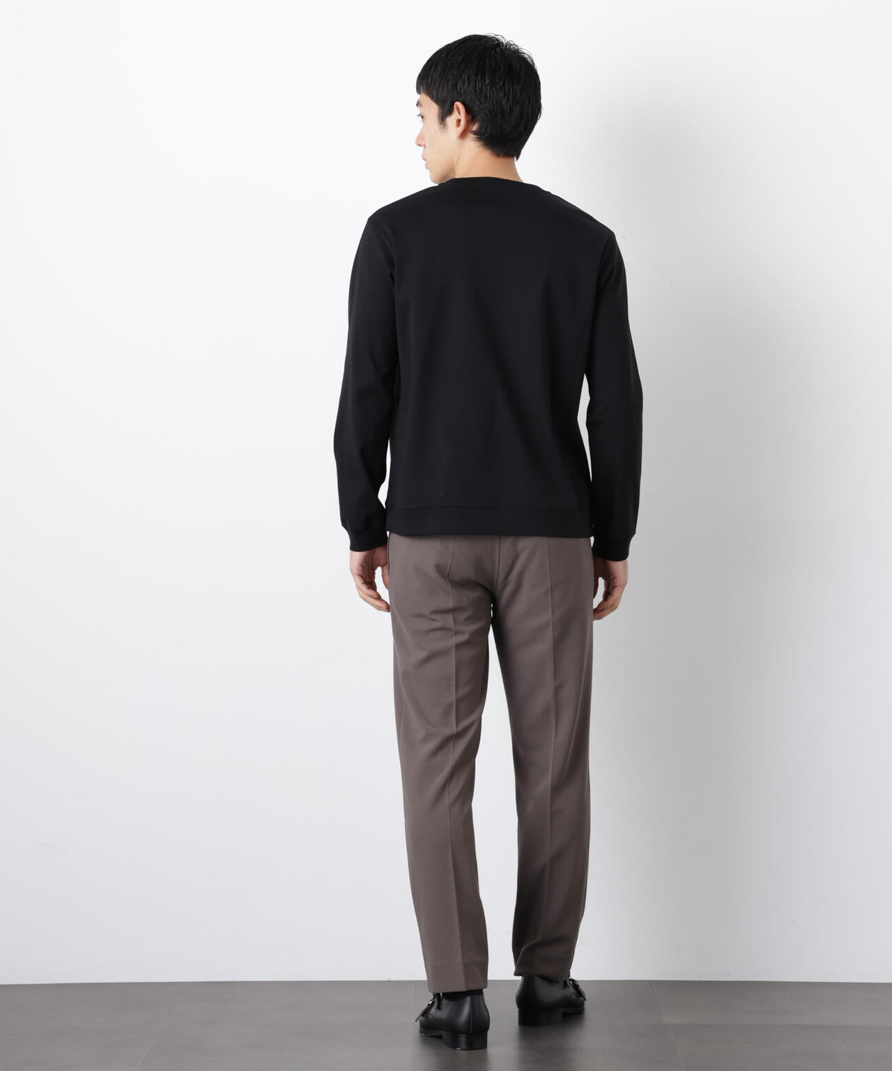 「FORMAL JERSEY」クルーネックカットソー長袖 6686123201