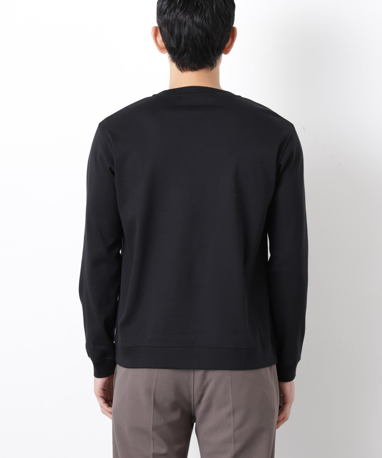 「FORMAL JERSEY」クルーネックカットソー長袖 6686123201