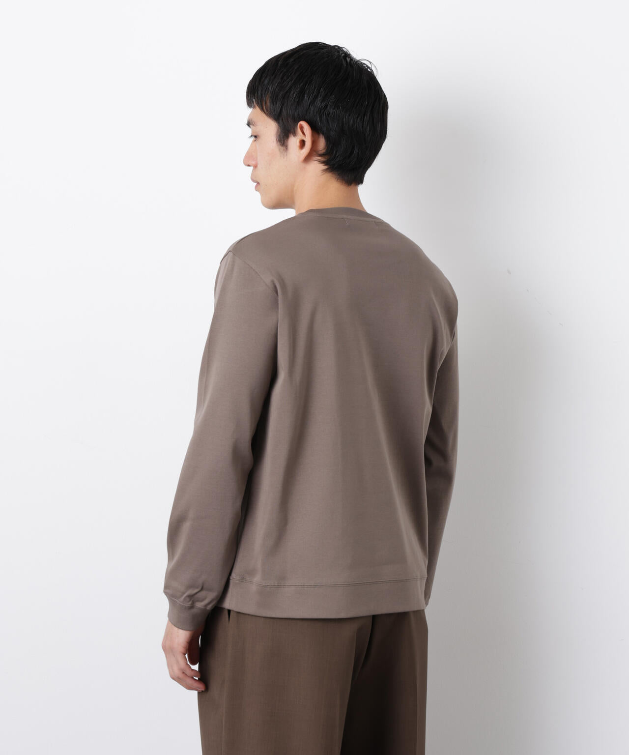 「FORMAL JERSEY」クルーネックカットソー長袖 6686123201