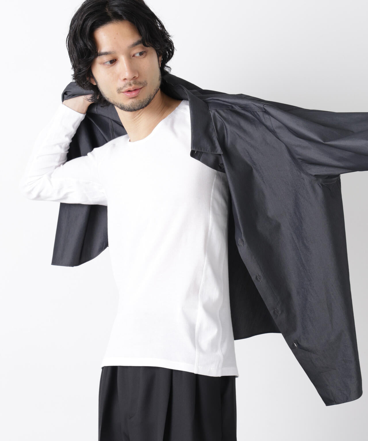 Anti Soaked(R)Plus インナーTシャツ 長袖 6686123204
