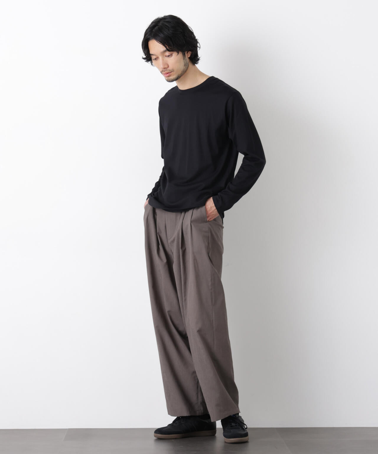 Anti Soaked(R)汗染み防止 クルーネックTシャツ 6686123205