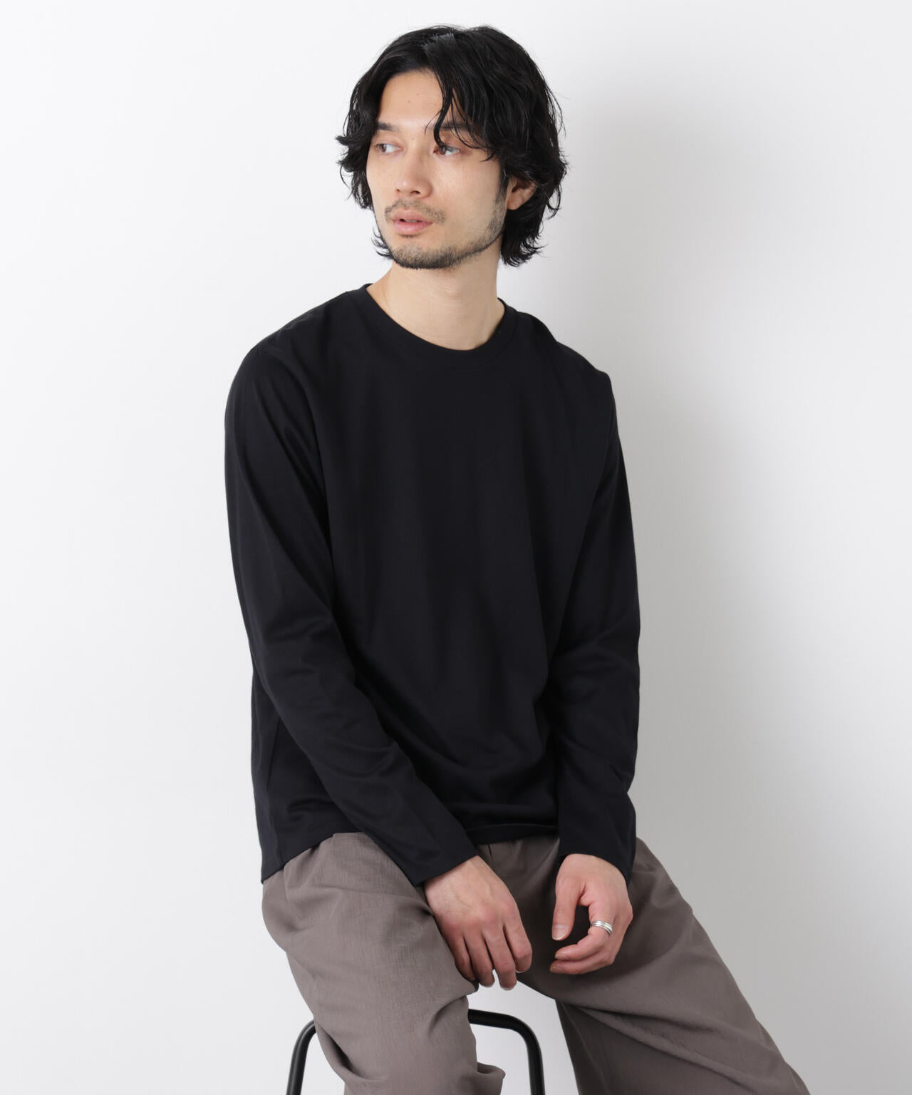 Anti Soaked(R)汗染み防止 クルーネックTシャツ 6686123205