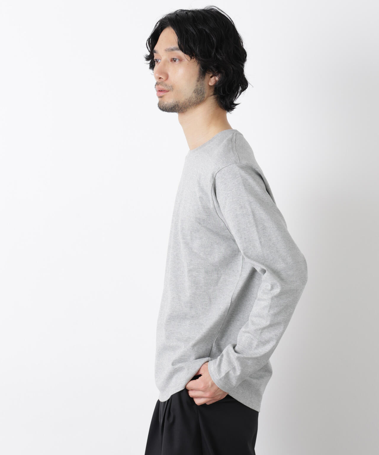 Anti Soaked(R)汗染み防止 クルーネックTシャツ 6686123205