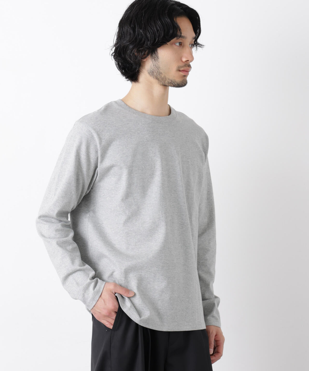 Anti Soaked(R)汗染み防止 クルーネックTシャツ 6686123205