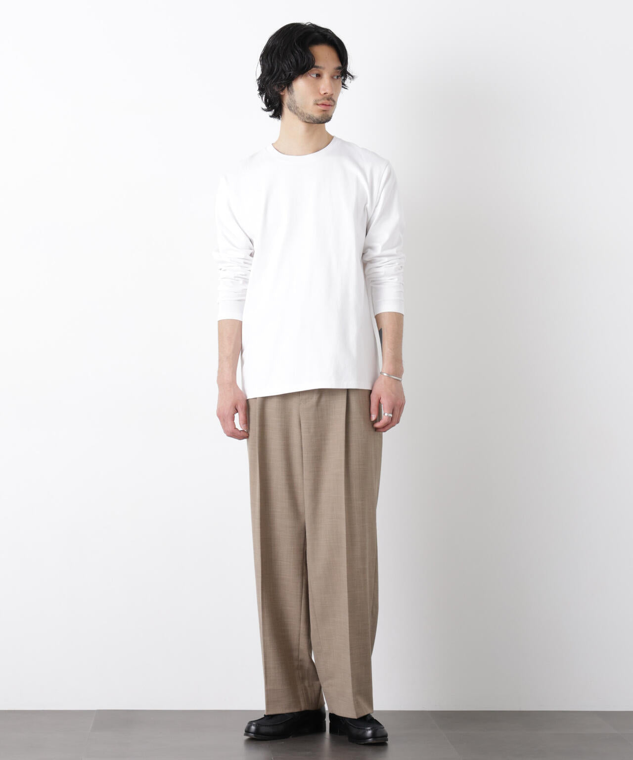 Anti Soaked(R)汗染み防止 クルーネックTシャツ 6686123205