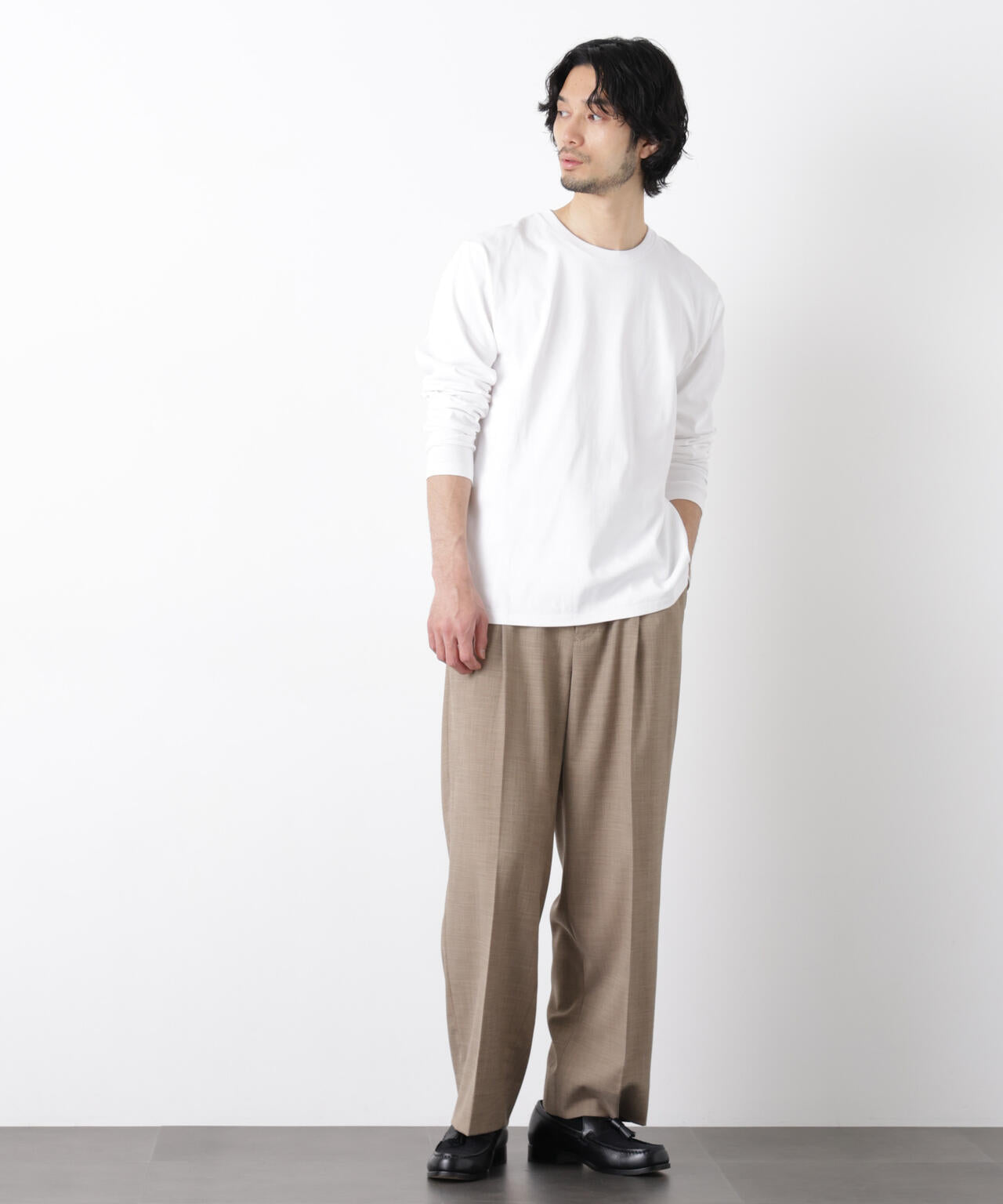 Anti Soaked(R)汗染み防止 クルーネックTシャツ 6686123205