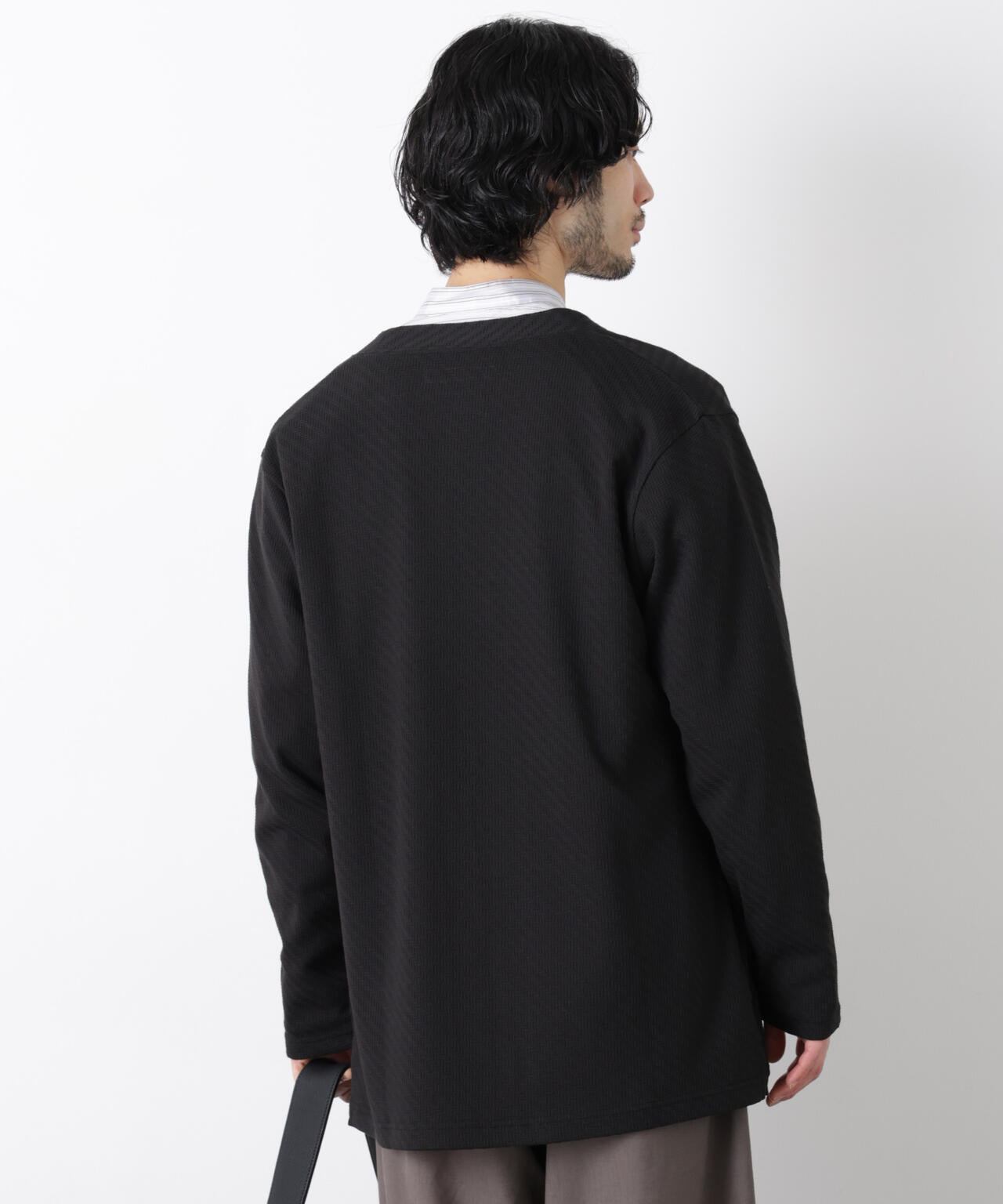 リンクスジャガードトッパーカーディガン 6686123211