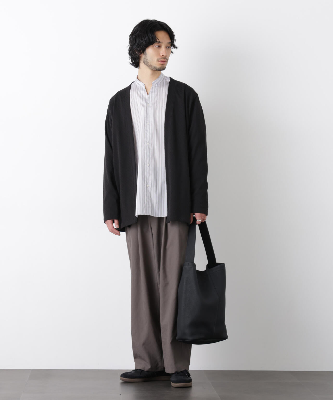 リンクスジャガードトッパーカーディガン 6686123211