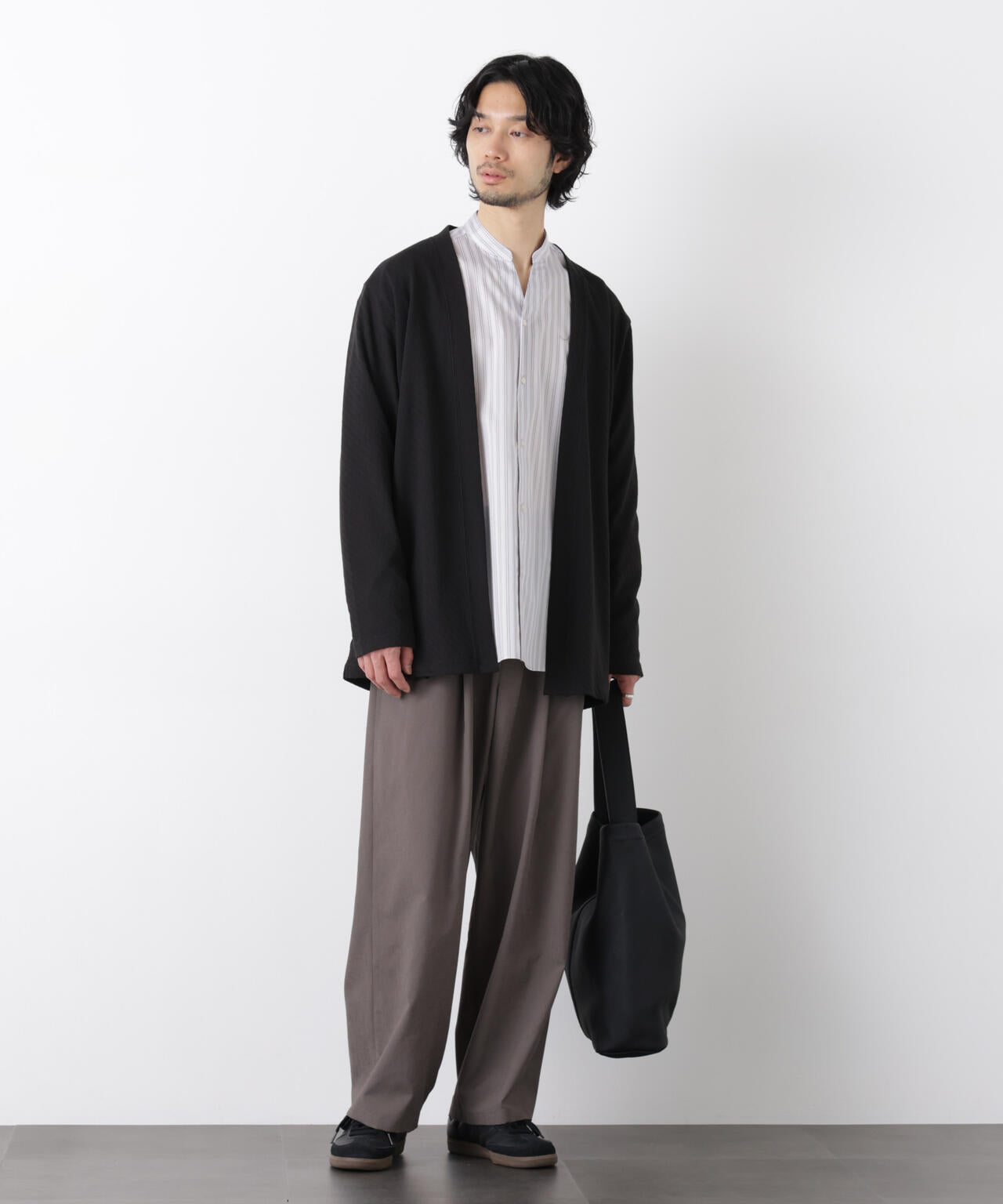 リンクスジャガードトッパーカーディガン 6686123211