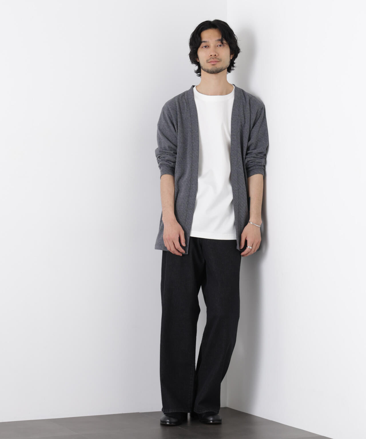 リンクスジャガードトッパーカーディガン 6686123211