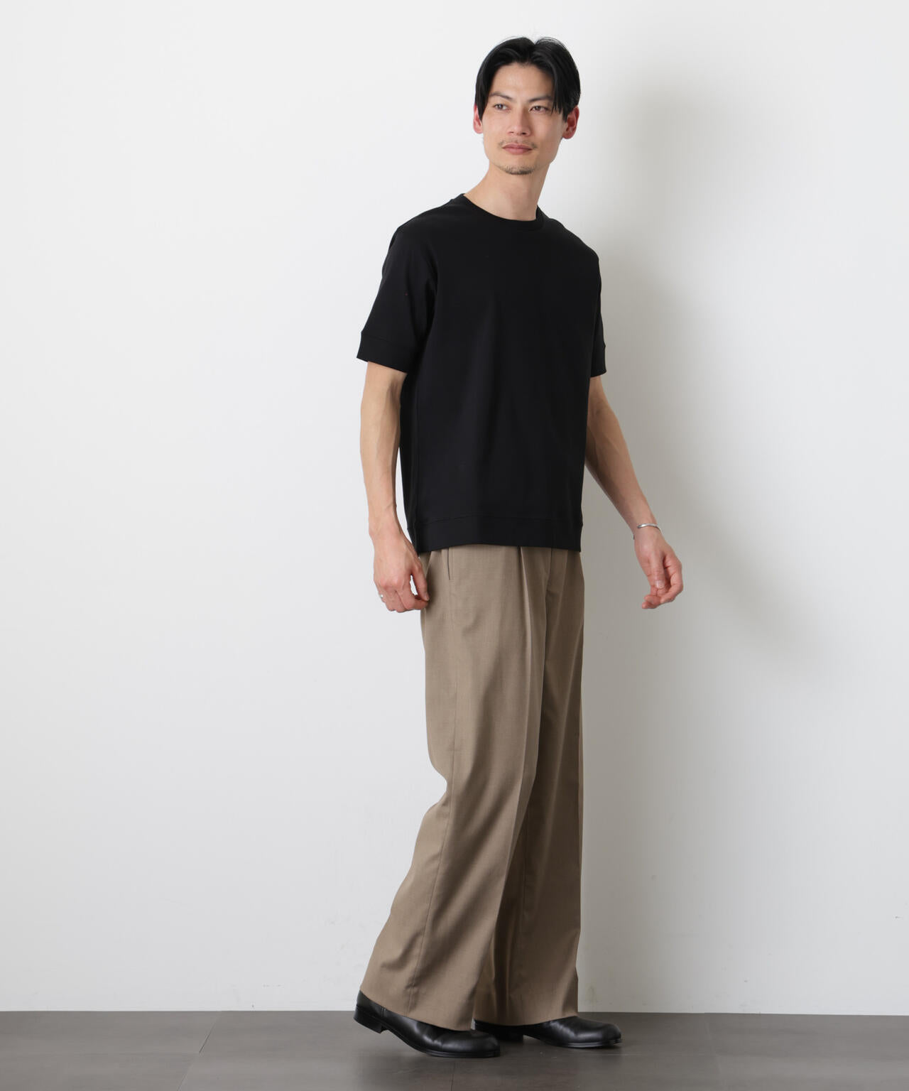 「FORMAL JERSEY」クルーネックカットソー半袖 6686124201