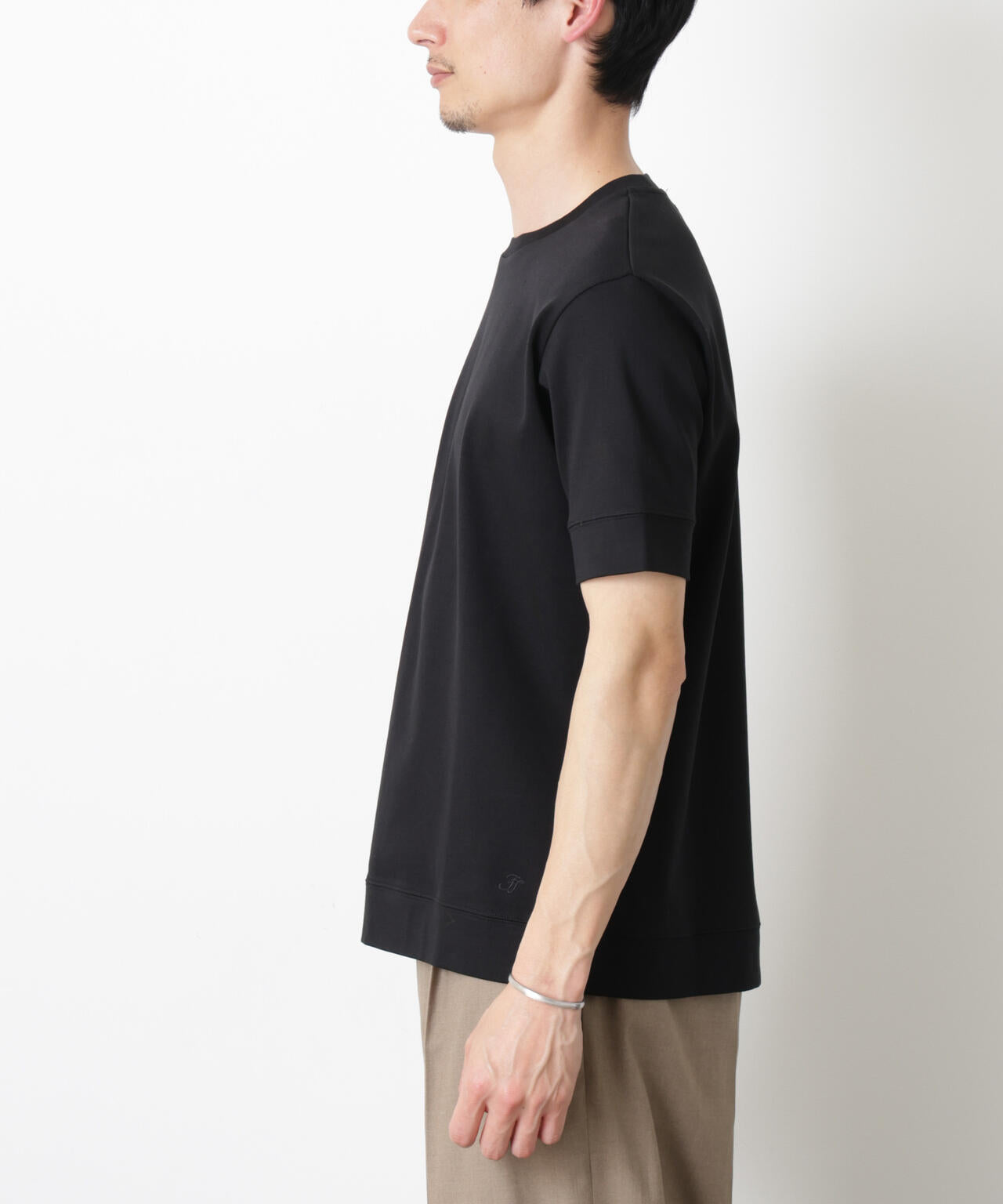 「FORMAL JERSEY」クルーネックカットソー半袖 6686124201