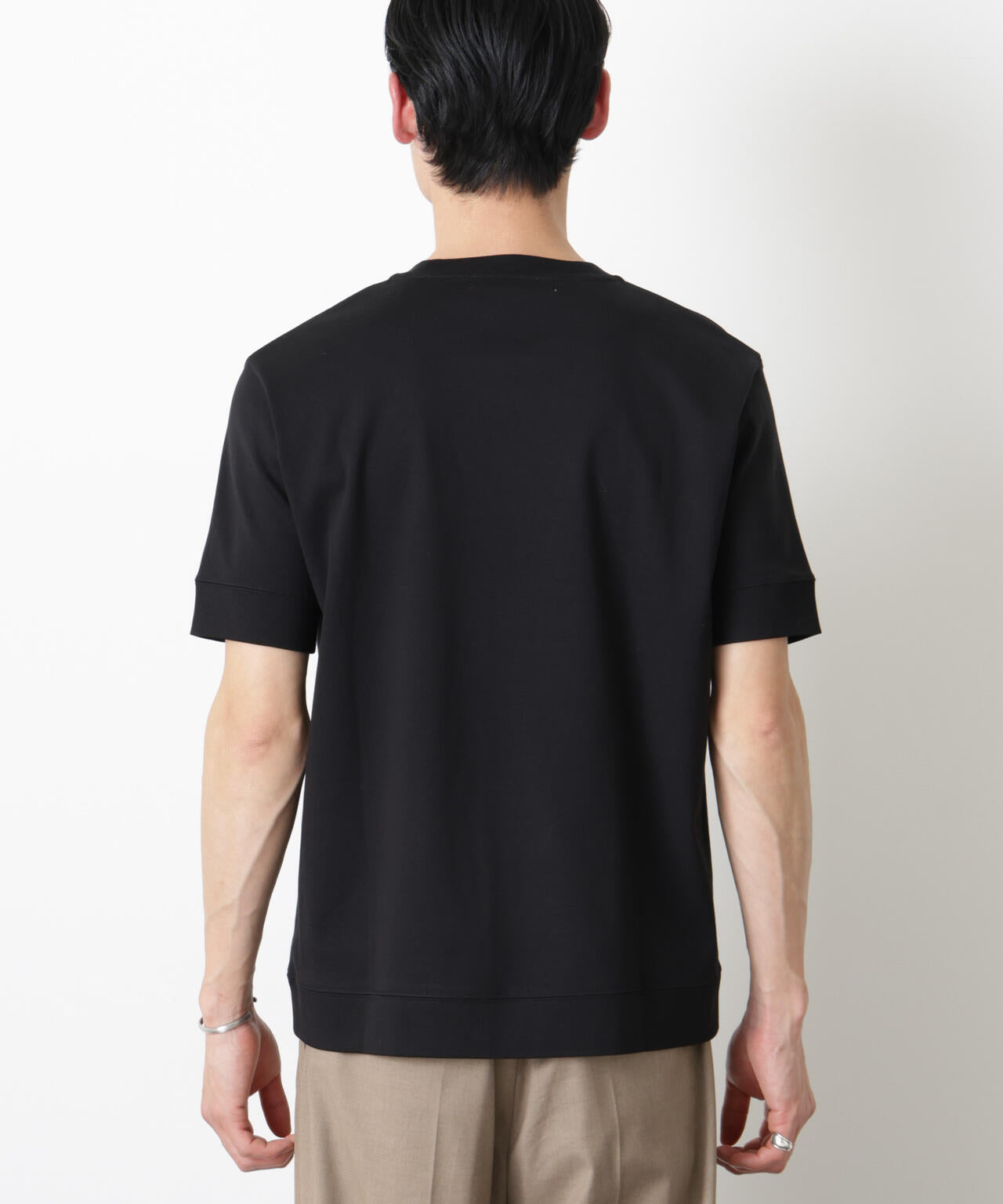「FORMAL JERSEY」クルーネックカットソー半袖 6686124201