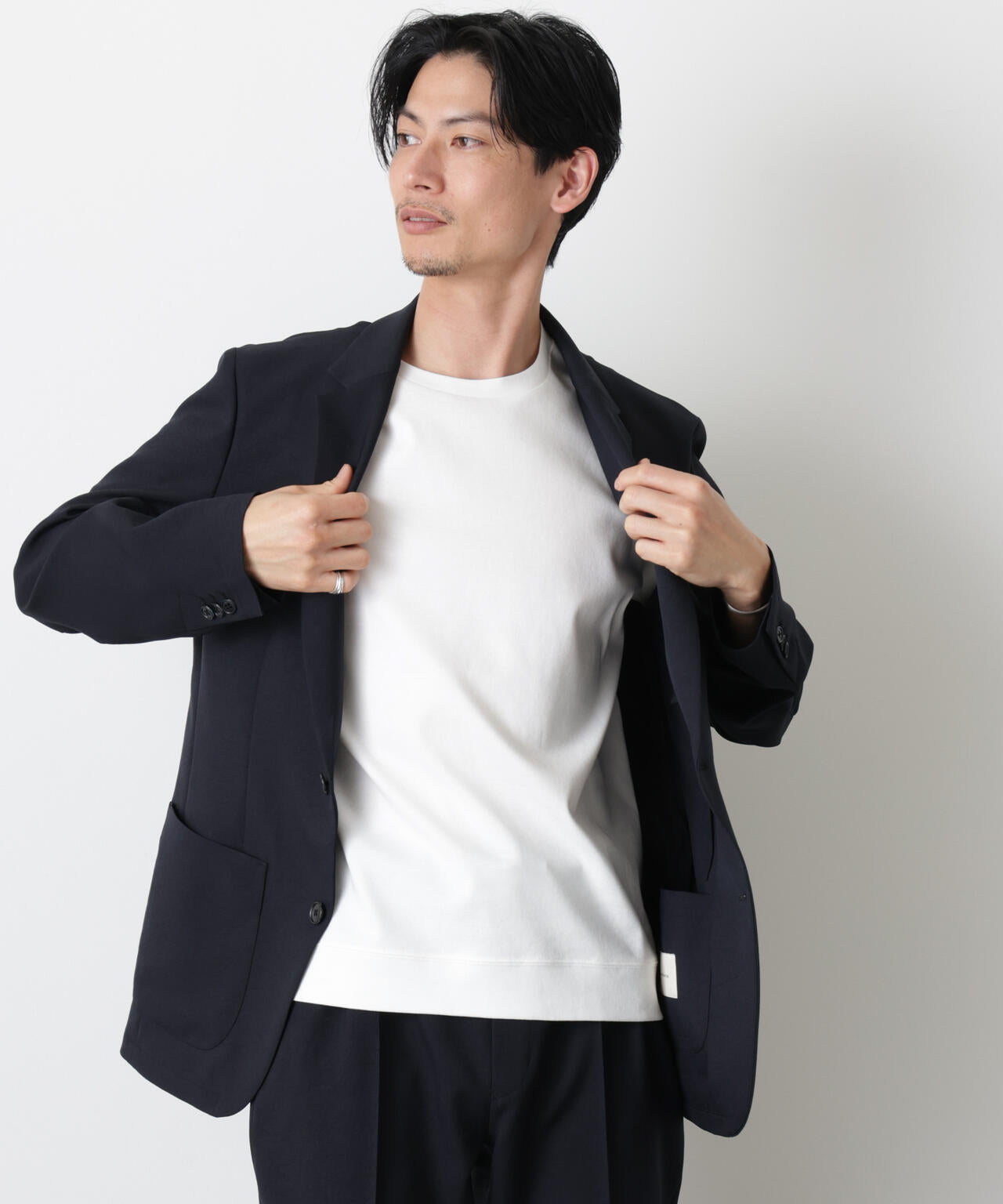 「FORMAL JERSEY」クルーネックカットソー半袖 6686124201