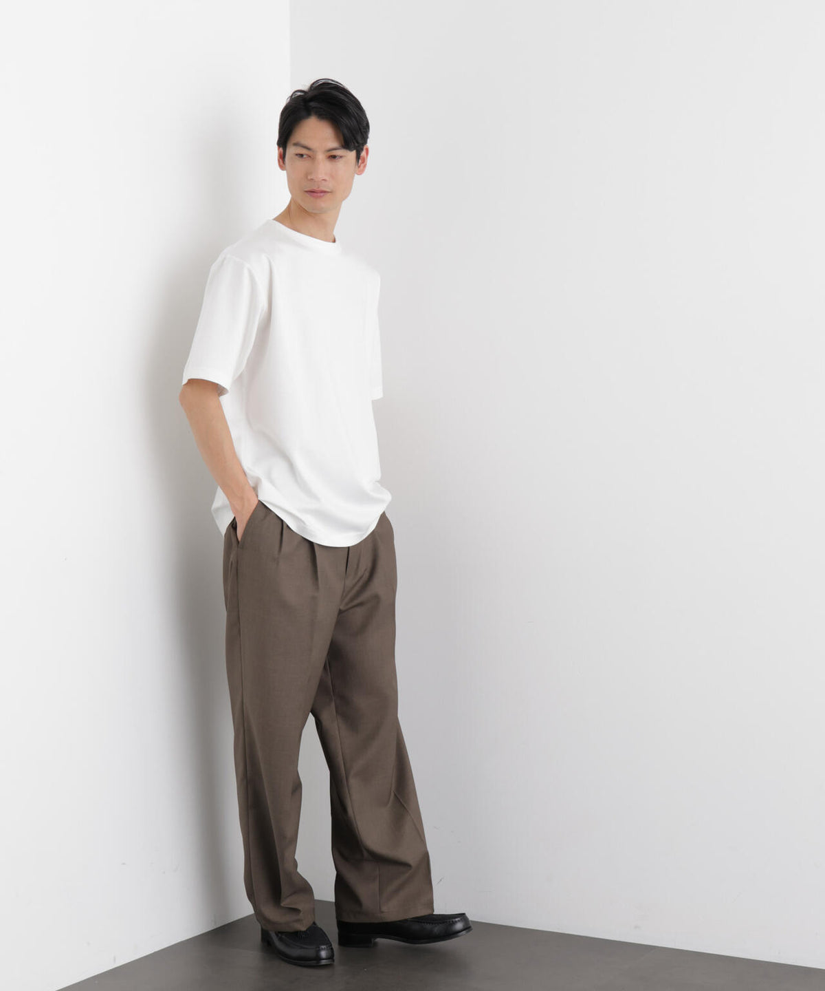 モクロディ ボートネック Tシャツ 6686124204