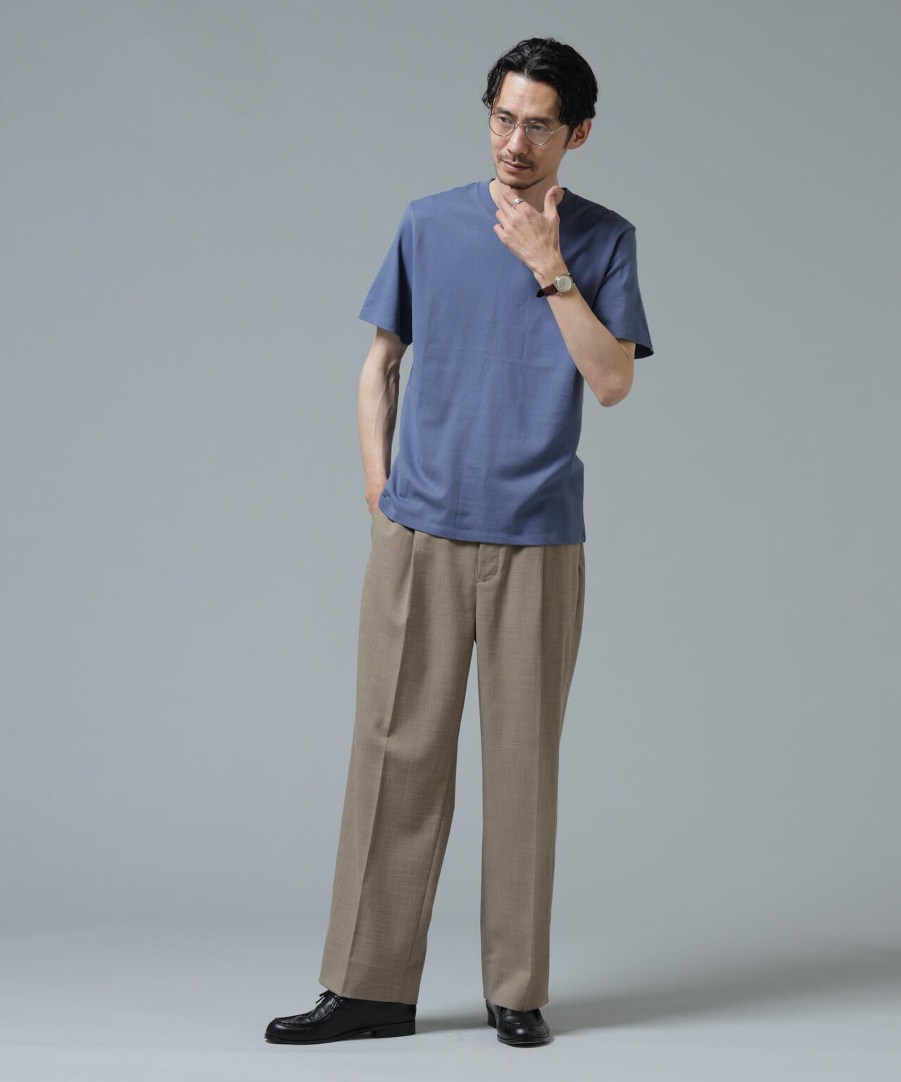 Anti Soaked(R) 汗染み防止 ミドルウェイト 7.1oz レギュラーシルエットTシャツ 6686124206