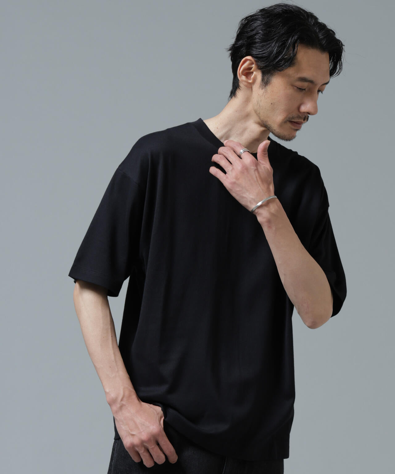 Anti Soaked(R) 汗染み防止 ミドルウェイト 7.1oz ビッグシルエットTシャツ 6686124207