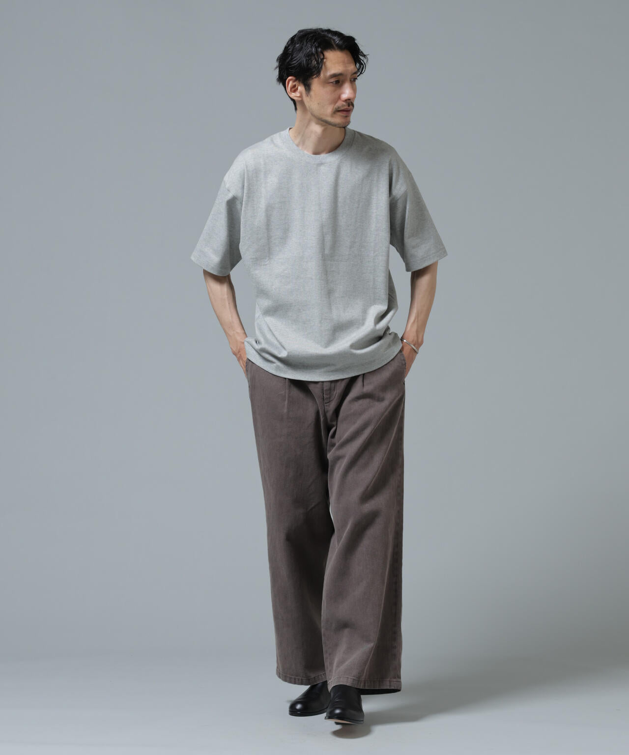 Anti Soaked(R) 汗染み防止 ミドルウェイト 7.1oz ビッグシルエットTシャツ 6686124207