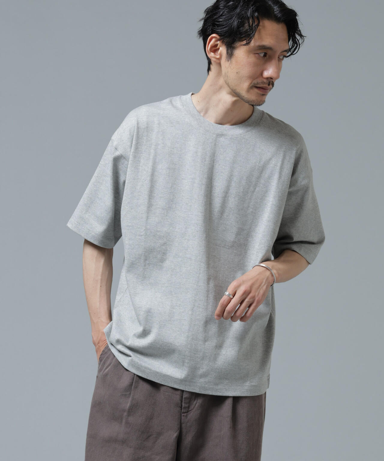 Anti Soaked(R) 汗染み防止 ミドルウェイト 7.1oz ビッグシルエットTシャツ 6686124207