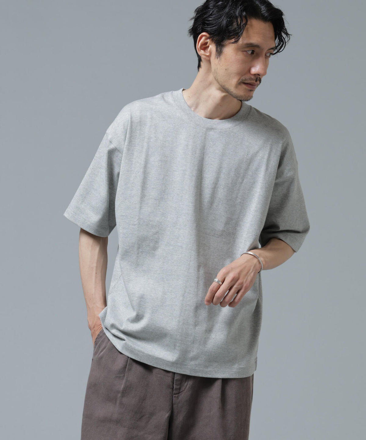 Anti Soaked(R) 汗染み防止 ミドルウェイト 7.1oz ビッグシルエットTシャツ 6686124207