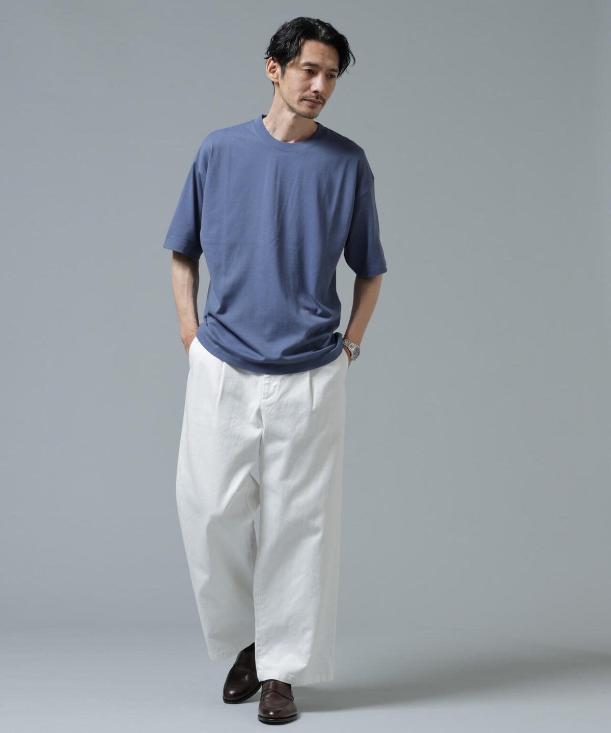 Anti Soaked(R) 汗染み防止 ミドルウェイト 7.1oz ビッグシルエットTシャツ 6686124207