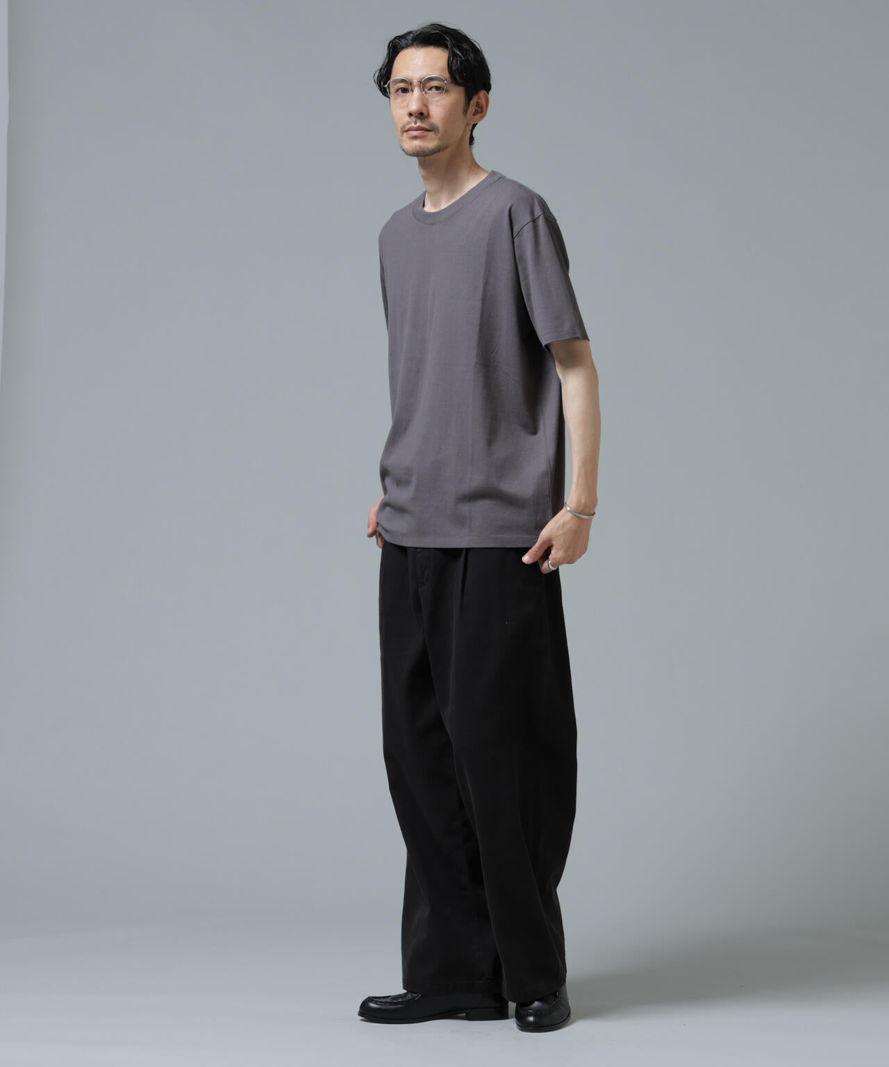 Anti Soaked(R) 汗染み防止 ライトウェイト 5.6oz ミドルシルエットTシャツ 6686124208