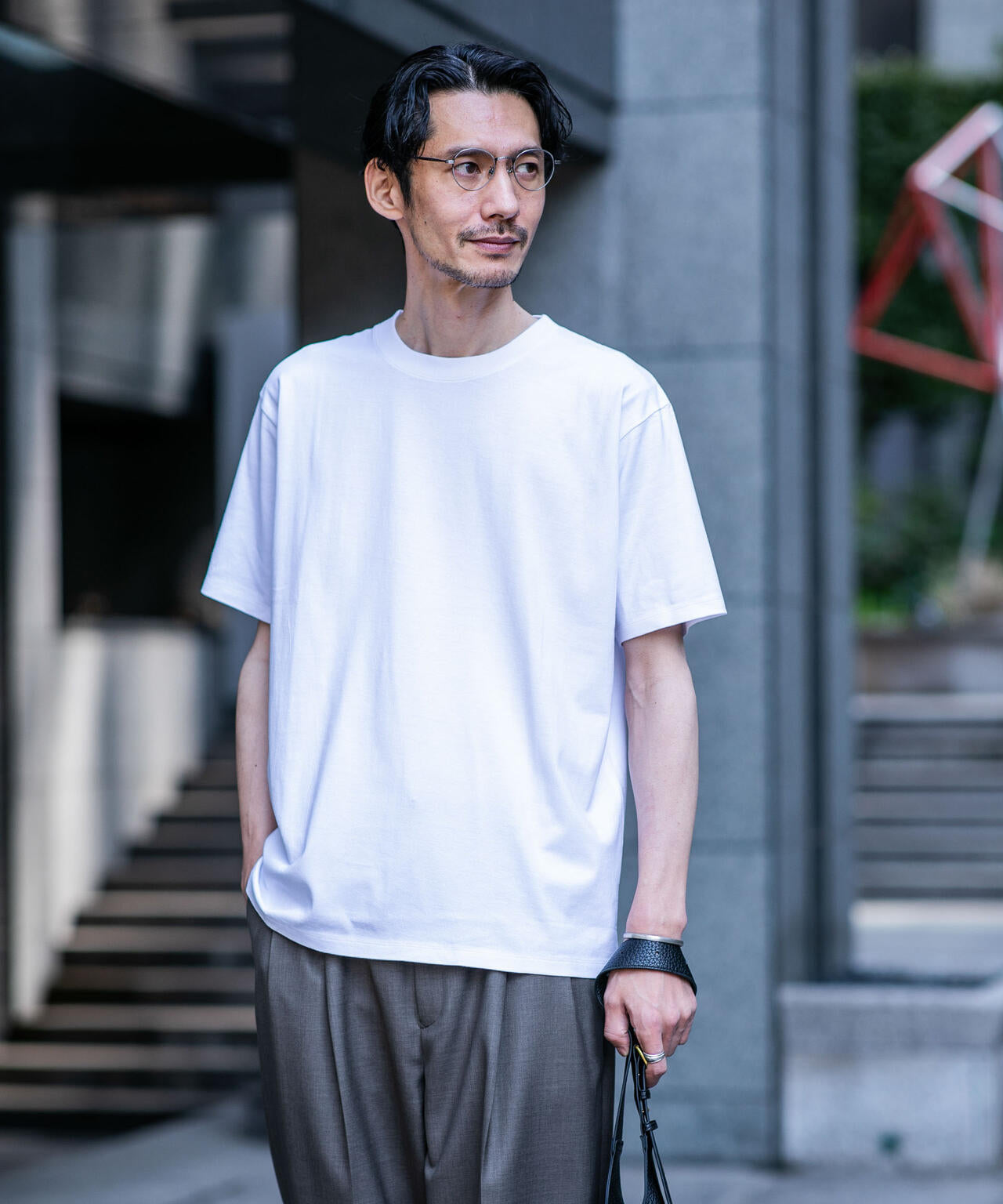 Anti Soaked(R) 汗染み防止 ライトウェイト 5.6oz ミドルシルエットTシャツ 6686124208