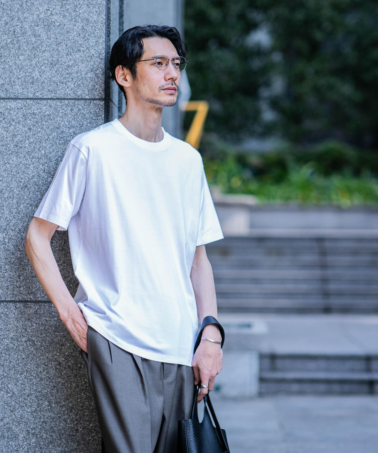 Anti Soaked(R) 汗染み防止 ライトウェイト 5.6oz ミドルシルエットTシャツ 6686124208