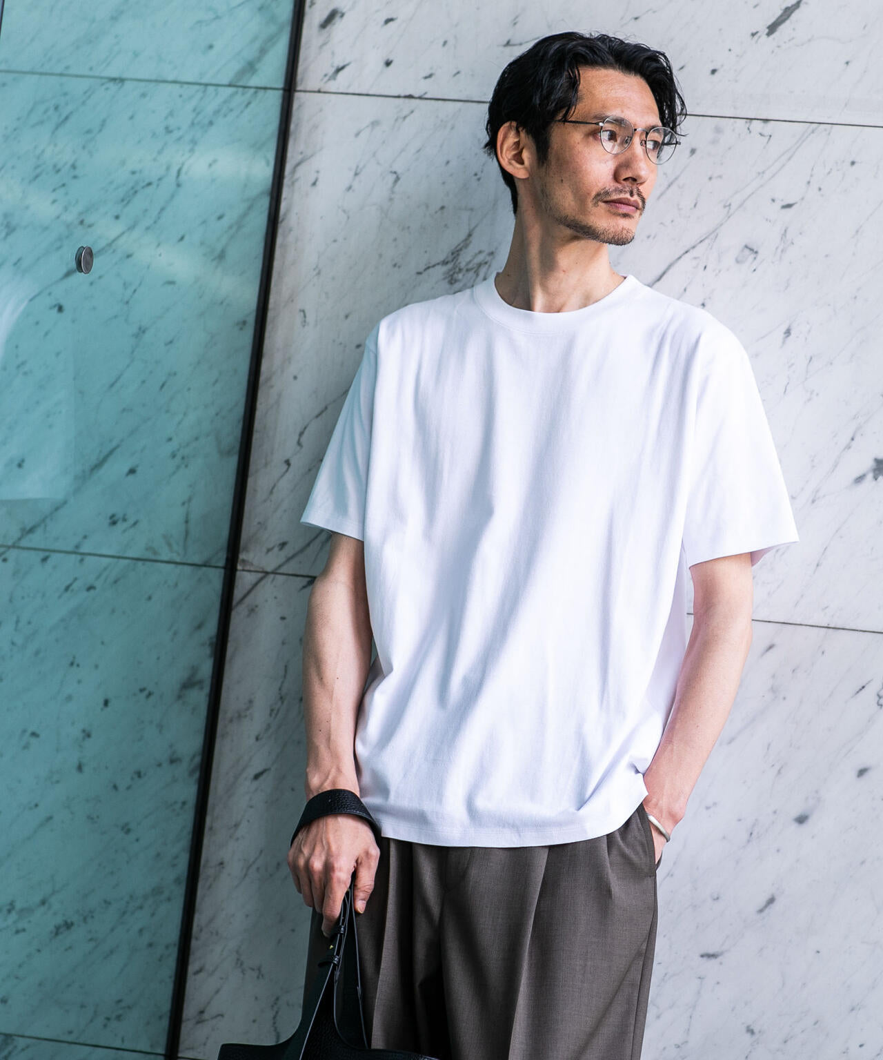 Anti Soaked(R) 汗染み防止 ライトウェイト 5.6oz ミドルシルエットTシャツ 6686124208