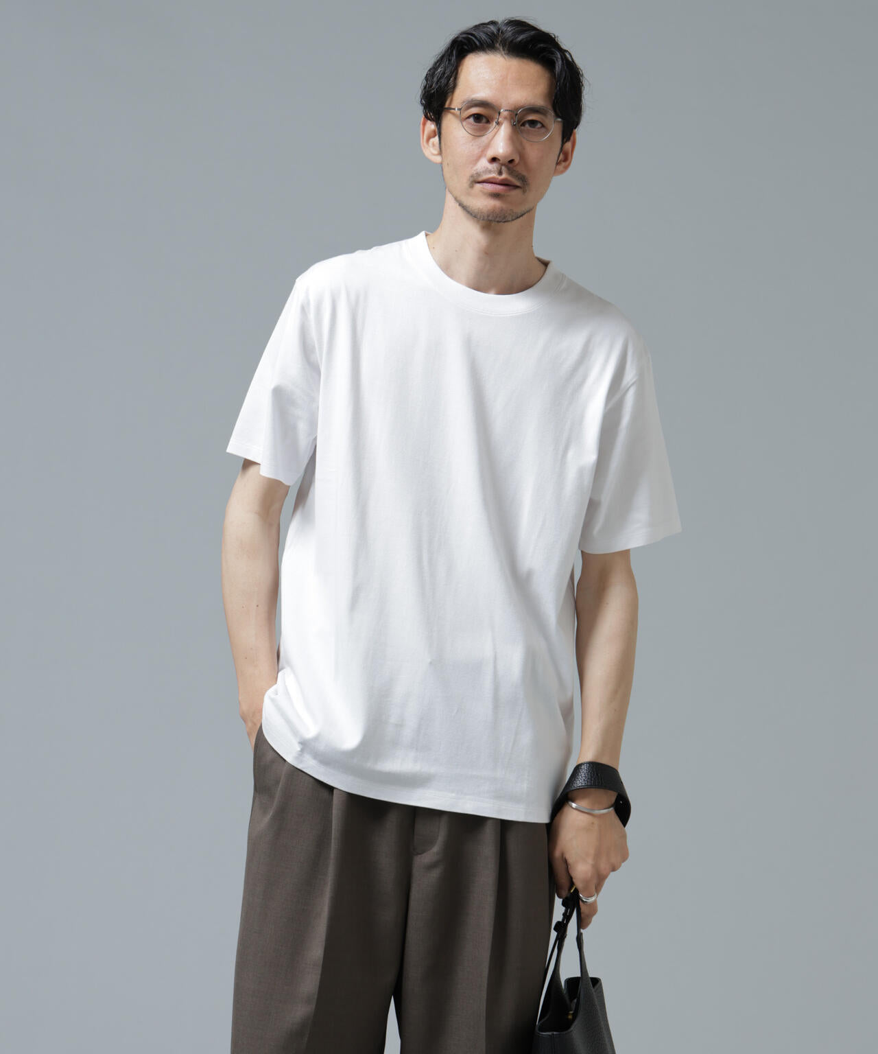 Anti Soaked(R) 汗染み防止 ライトウェイト 5.6oz ミドルシルエットTシャツ 6686124208