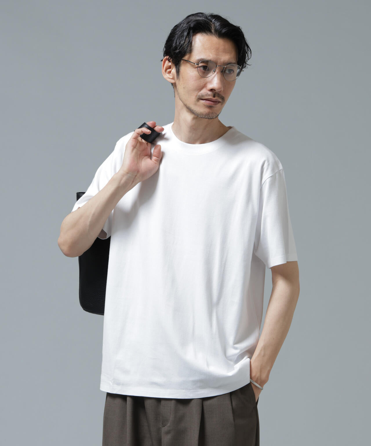 Anti Soaked(R) 汗染み防止 ライトウェイト 5.6oz ミドルシルエットTシャツ 6686124208