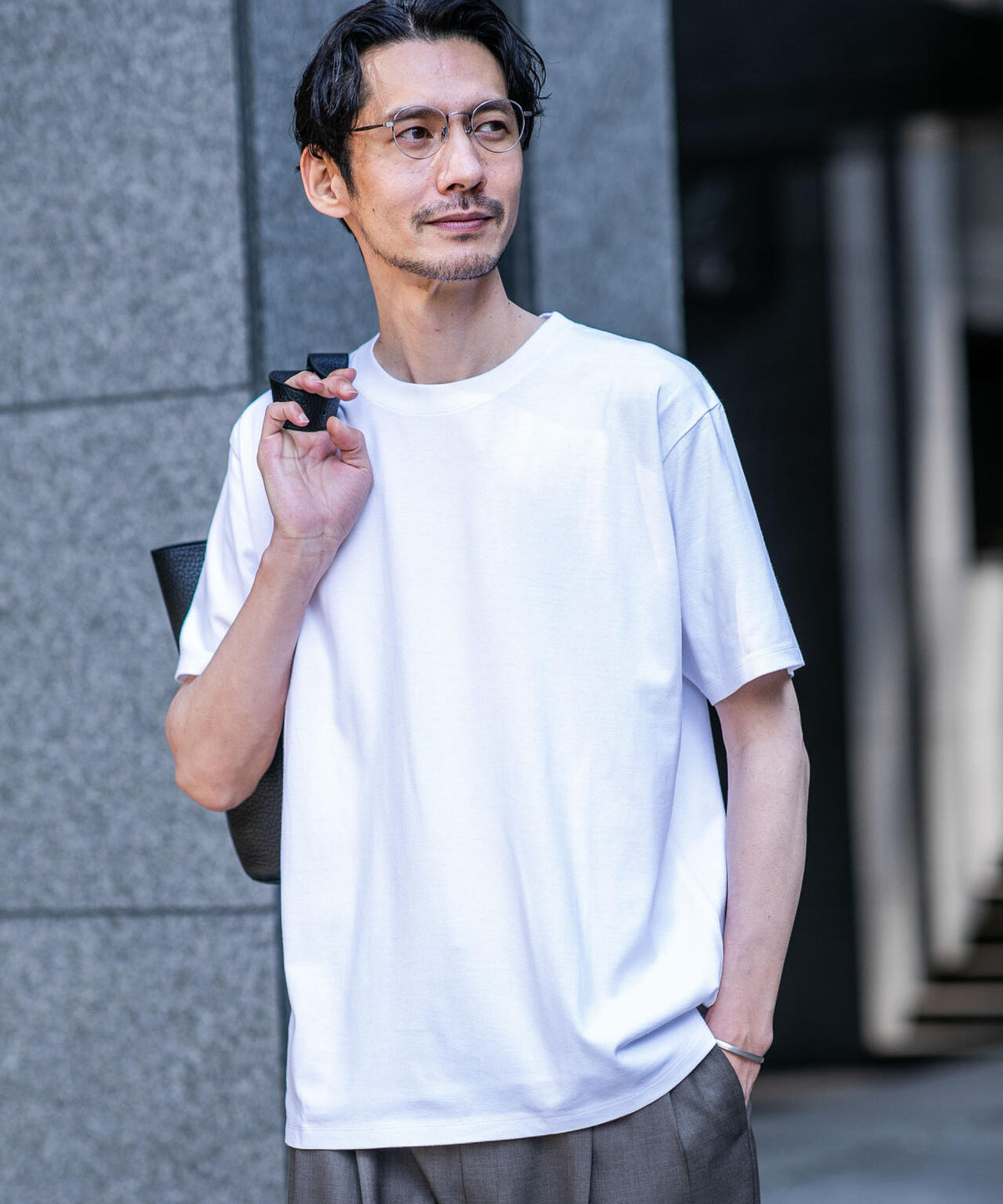 Anti Soaked(R) 汗染み防止 ライトウェイト 5.6oz ミドルシルエットTシャツ 6686124208
