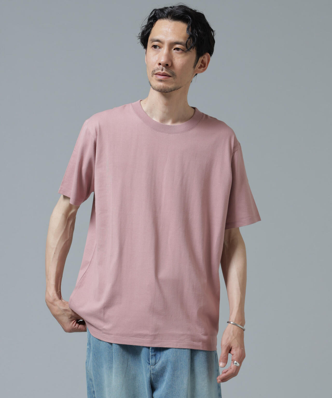 Anti Soaked(R) 汗染み防止 ライトウェイト 5.6oz ミドルシルエットTシャツ 6686124208