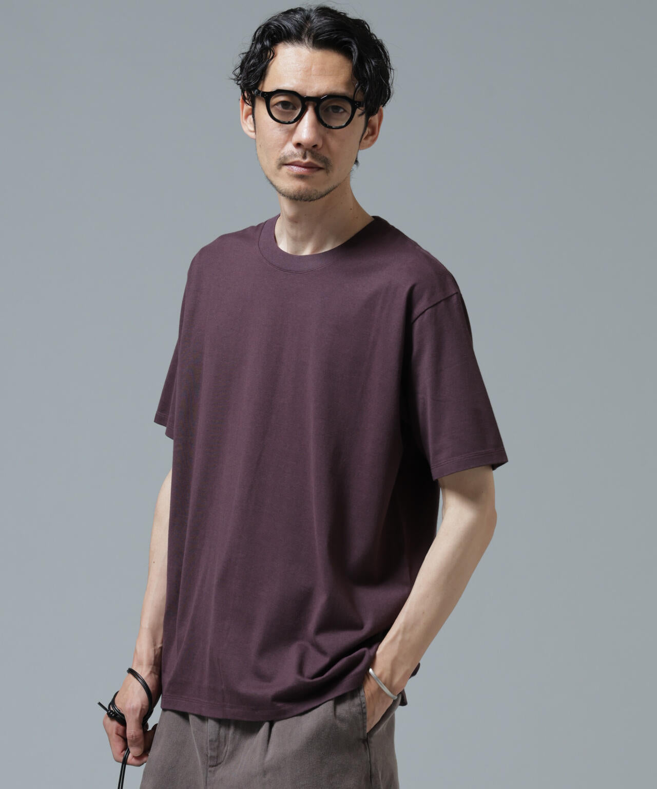 Anti Soaked(R) 汗染み防止 ライトウェイト 5.6oz ミドルシルエットTシャツ 6686124208