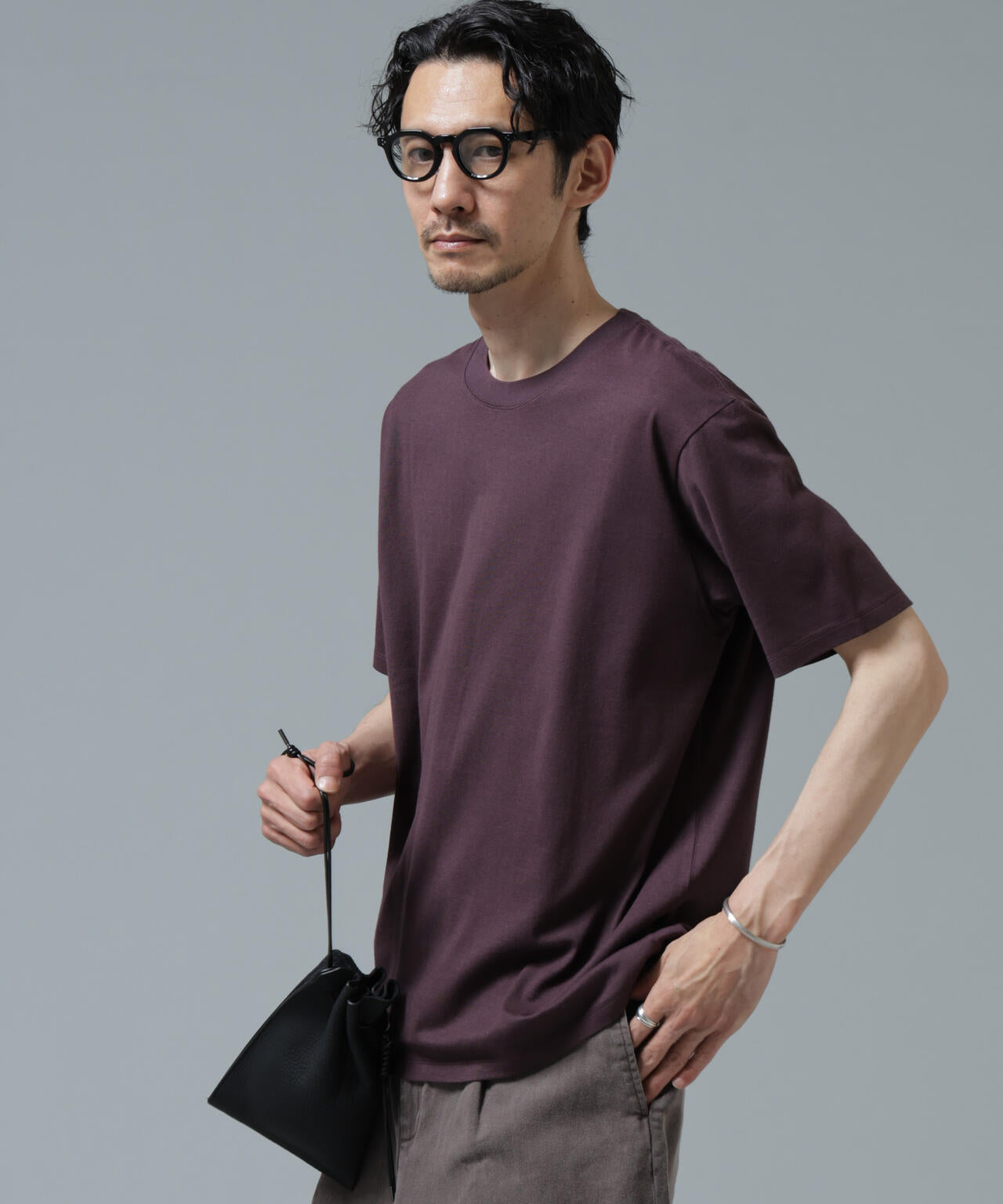Anti Soaked(R) 汗染み防止 ライトウェイト 5.6oz ミドルシルエットTシャツ 6686124208