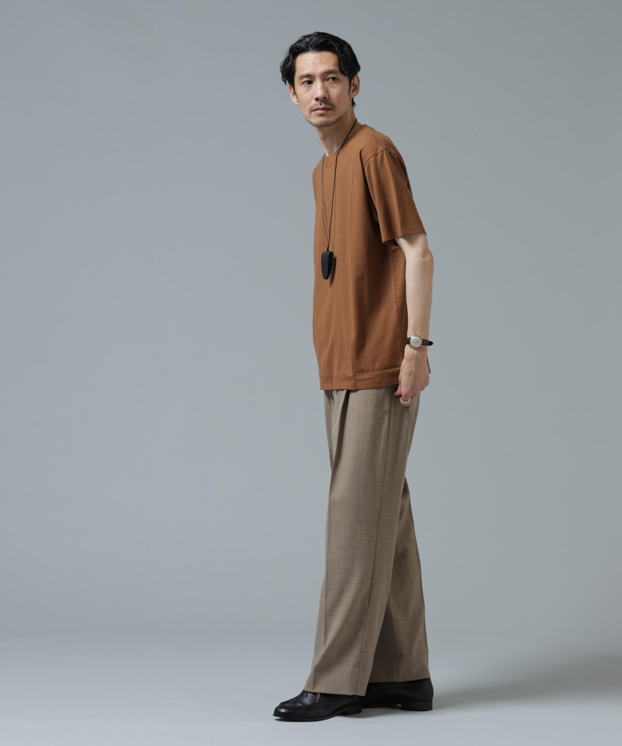 Anti Soaked(R) 汗染み防止 ライトウェイト 5.6oz ミドルシルエットTシャツ 6686124208