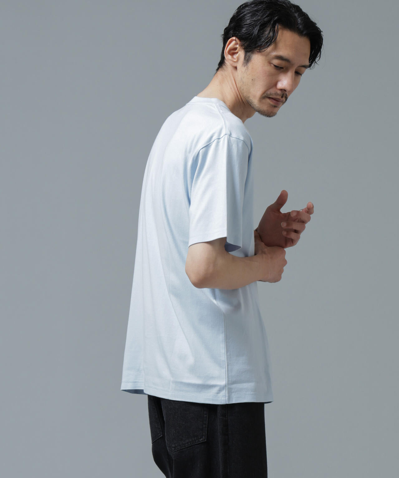 Anti Soaked(R) 汗染み防止 ライトウェイト 5.6oz ミドルシルエットTシャツ 6686124208