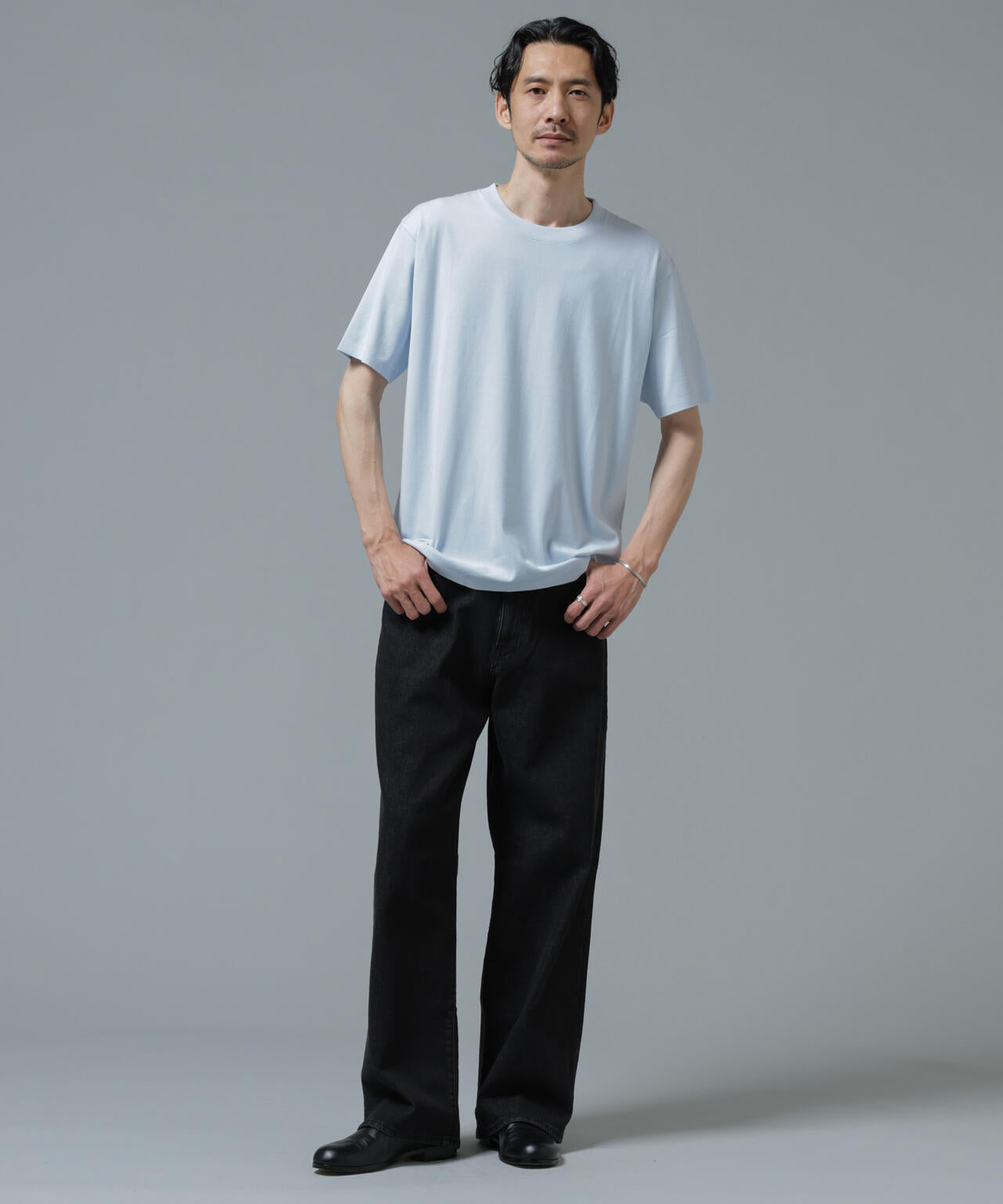 Anti Soaked(R) 汗染み防止 ライトウェイト 5.6oz ミドルシルエットTシャツ 6686124208